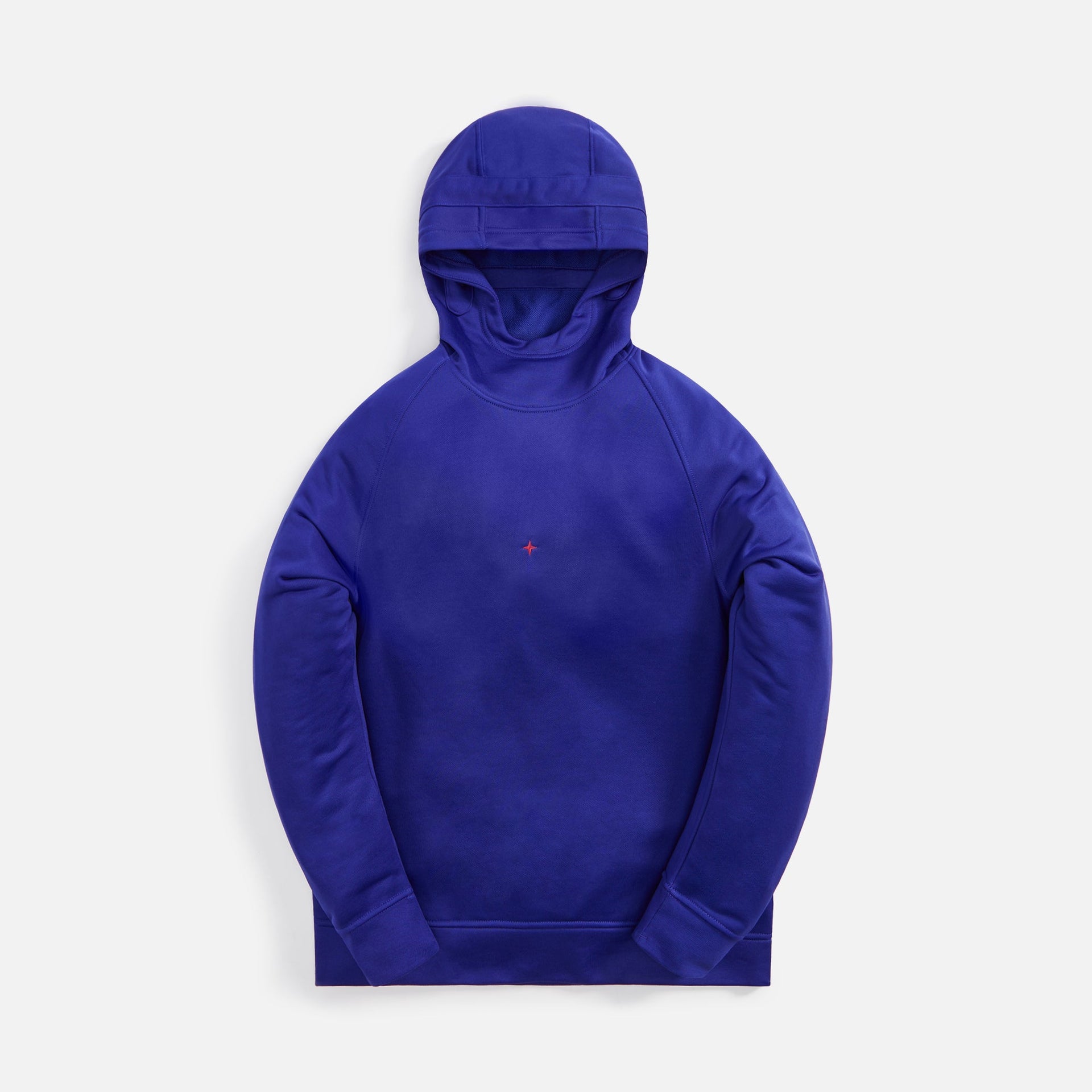 Stone Island Hooded Sweatshirt - Bright Blue