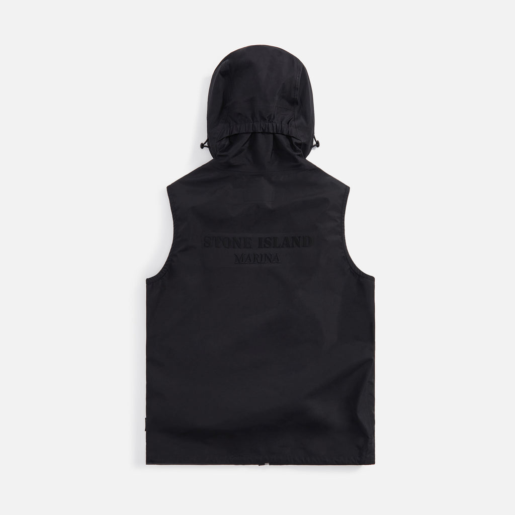 Stone Island Hooded Vest - Black – Kith