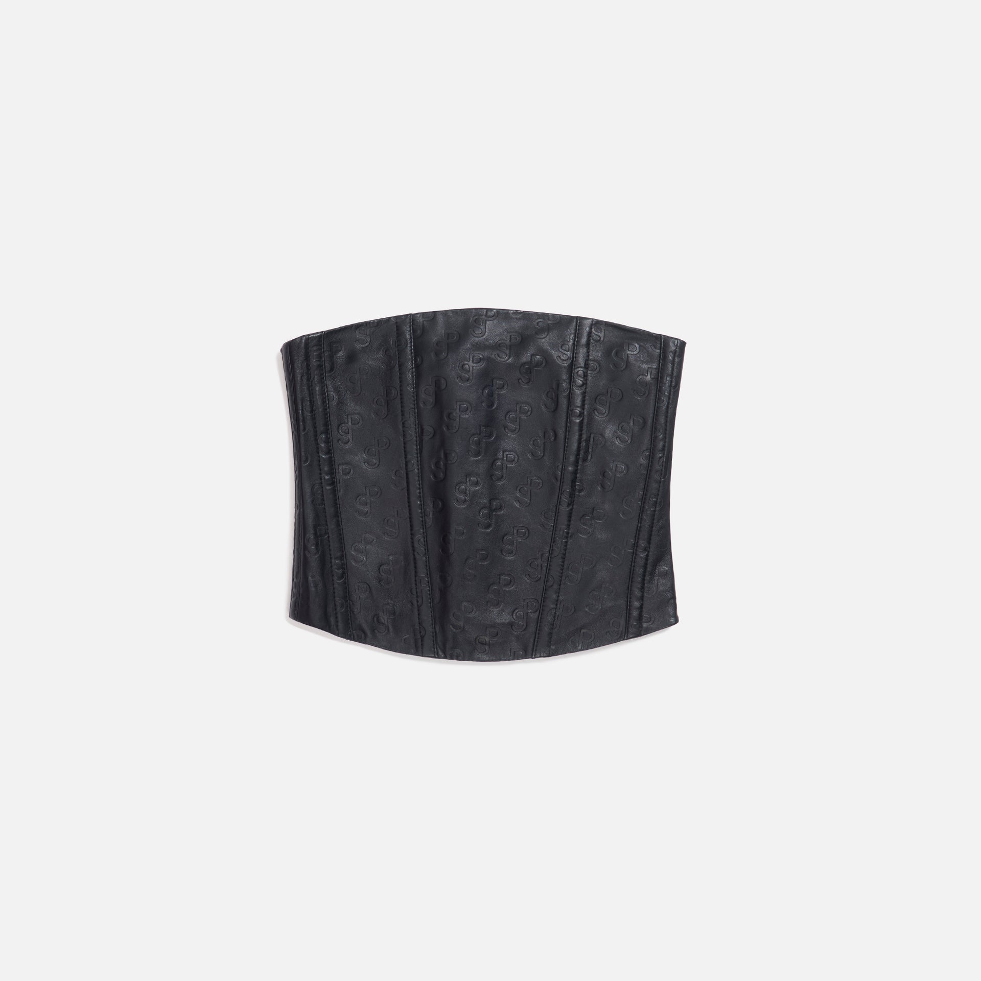 Saks Potts Tattoo Corset - Black