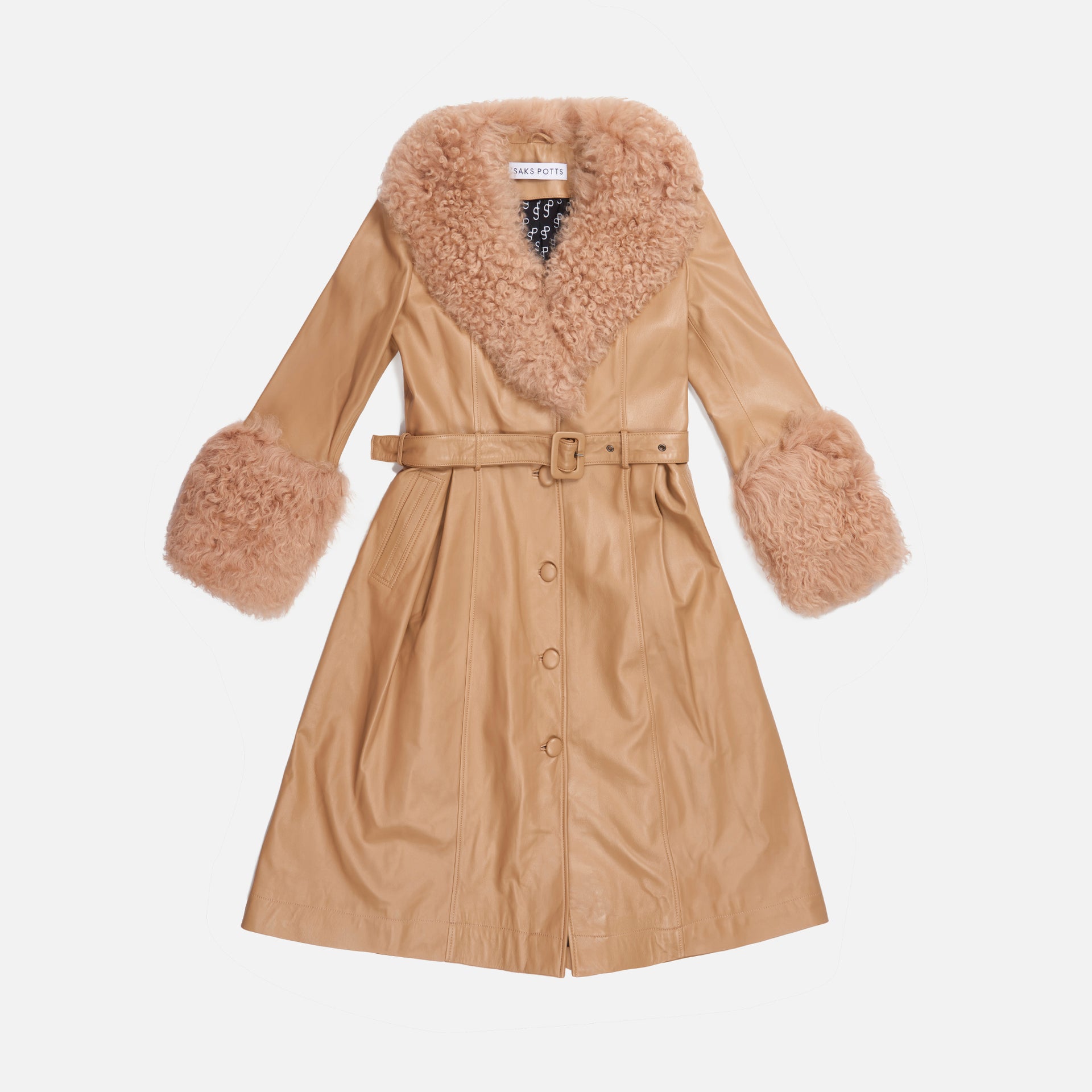 Saks Potts Foxy Shearling - Beige