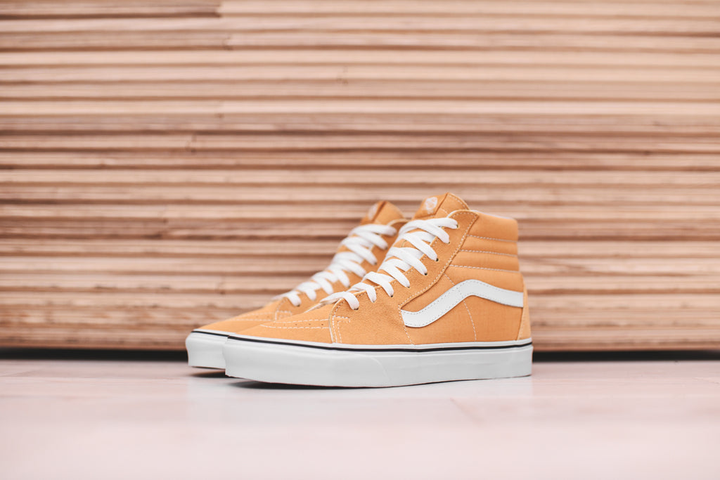 Vans Sk8 Hi Ochre White Kith