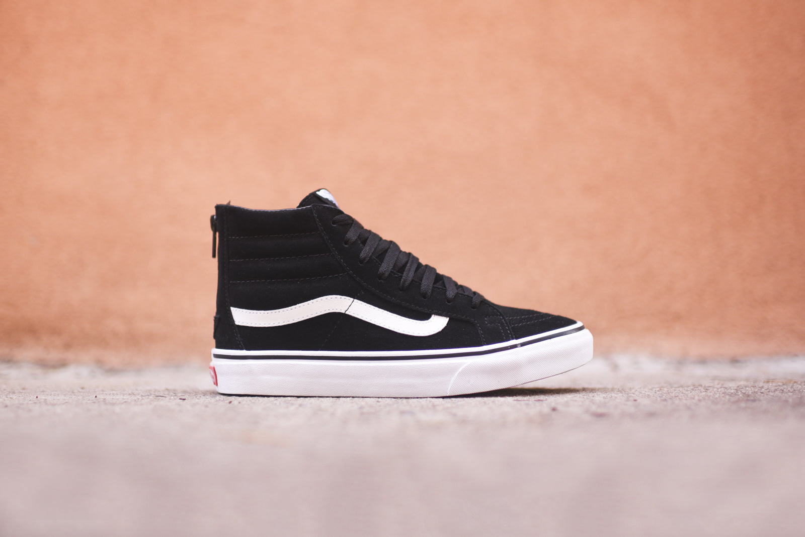 Vans WMNS Sk8-Hi Slim Zip - Black / White