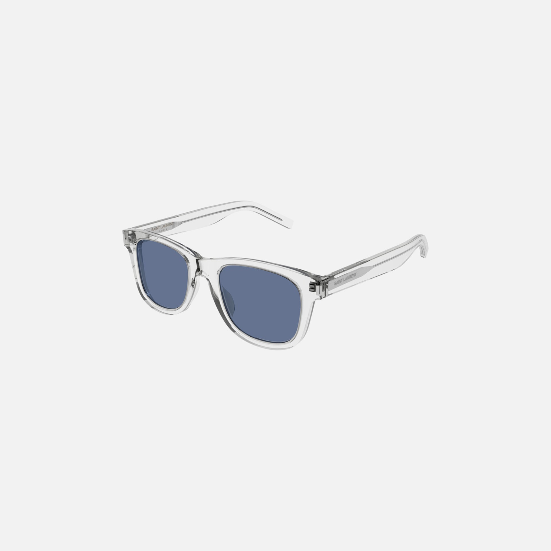 Saint Laurent Clear Transparent Frame - Blue Lens