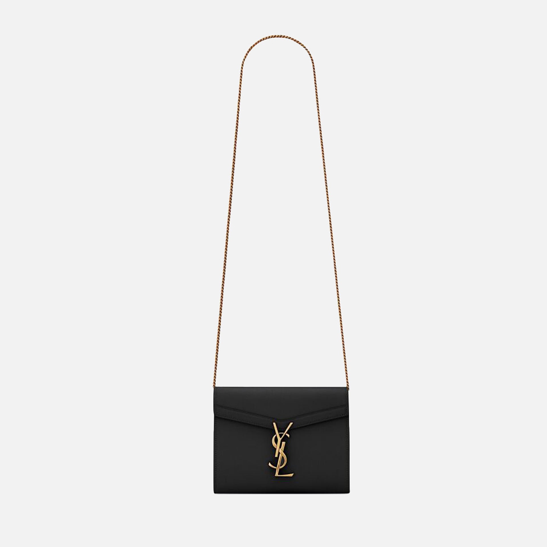 Saint Laurent Chain Wallet - Black