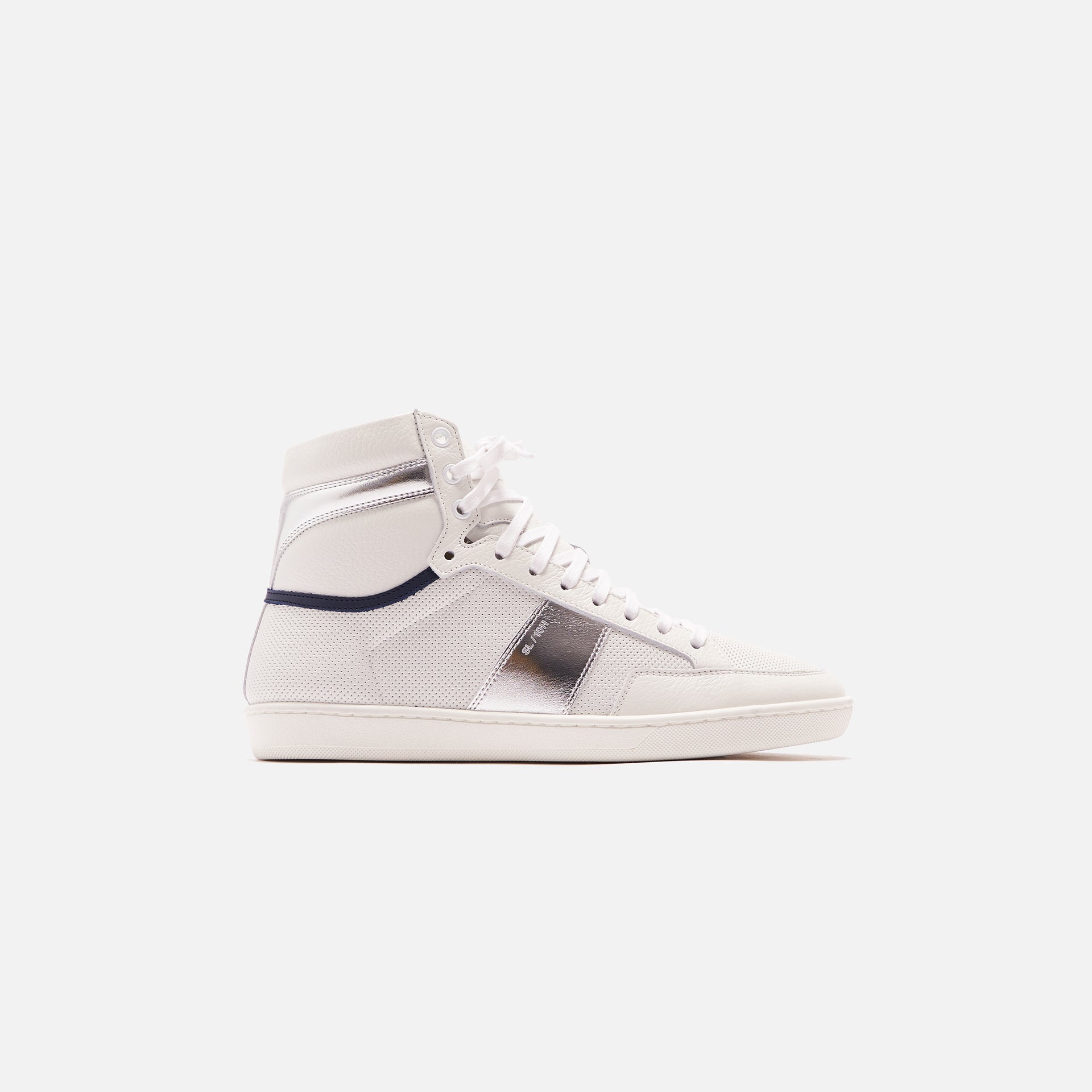Saint Laurent 10 High Top Sneaker - Blanc Optqiue