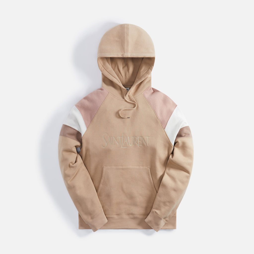 Saint Laurent Hoodie Large New Bro Nude Rose Givre Dirt Kith