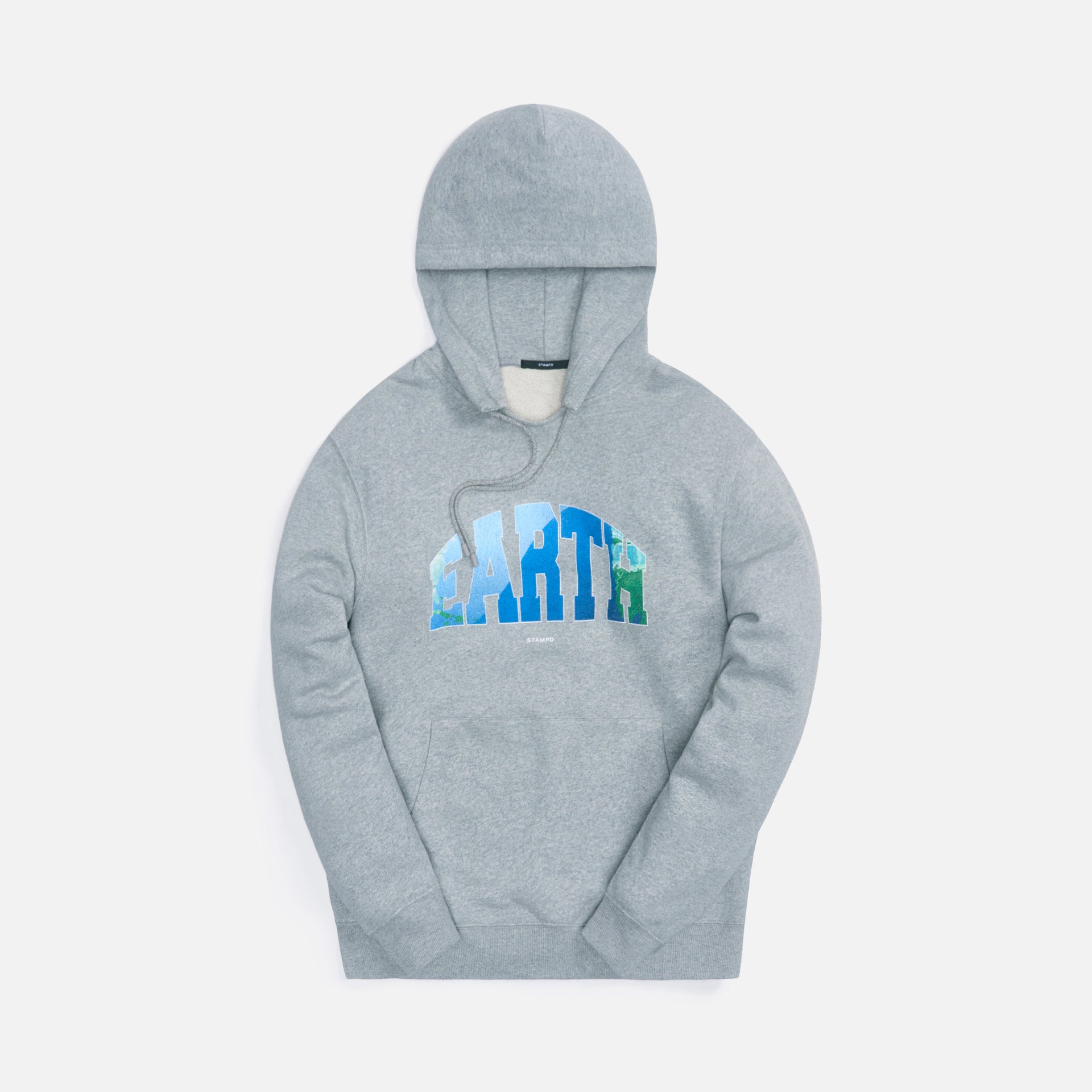 Stampd Earth Ocean Hoodie - Heather Grey