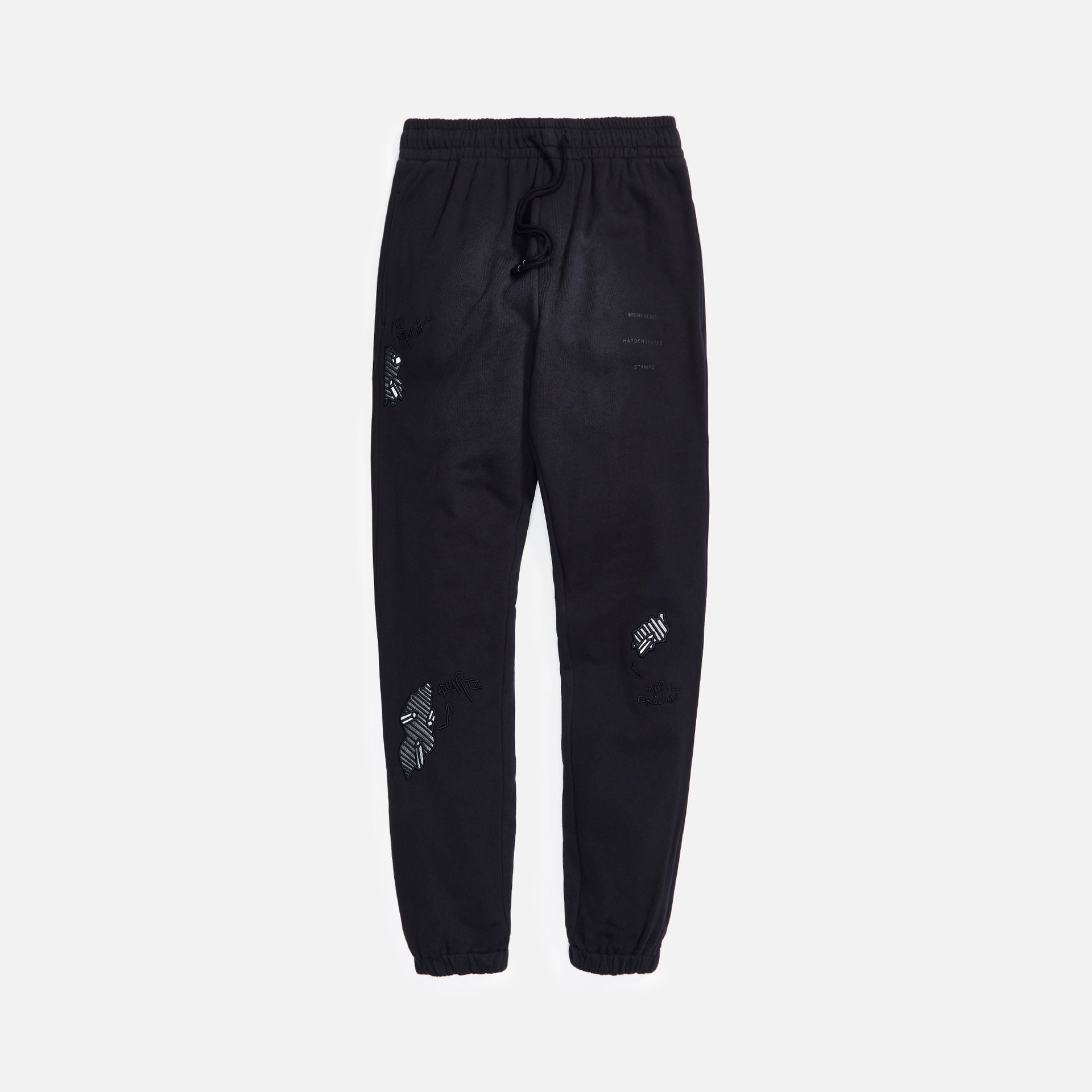 Stampd AHS Eroded Sweatpant - Black