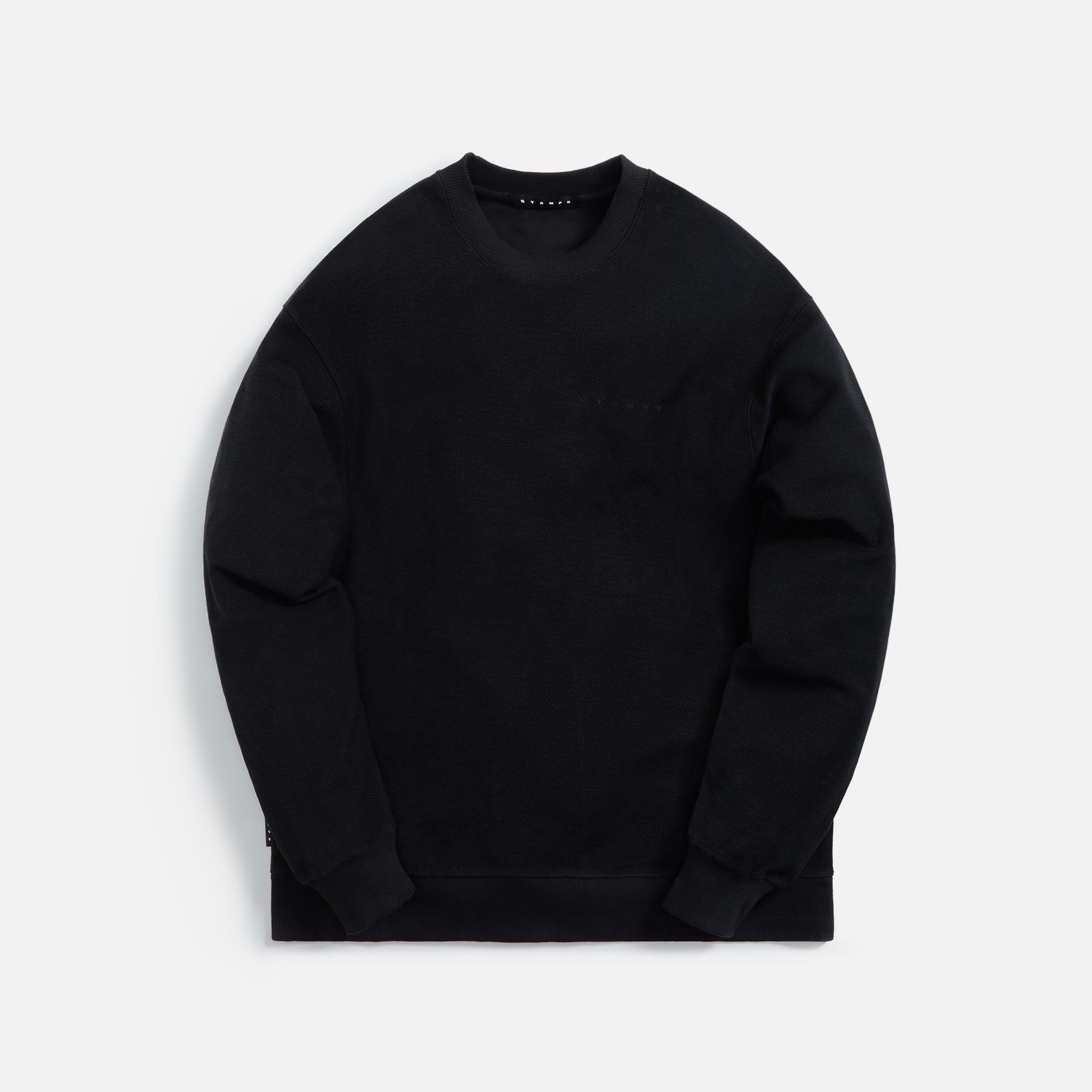 Stampd Micro Strike Reverse Crew Neck - Black