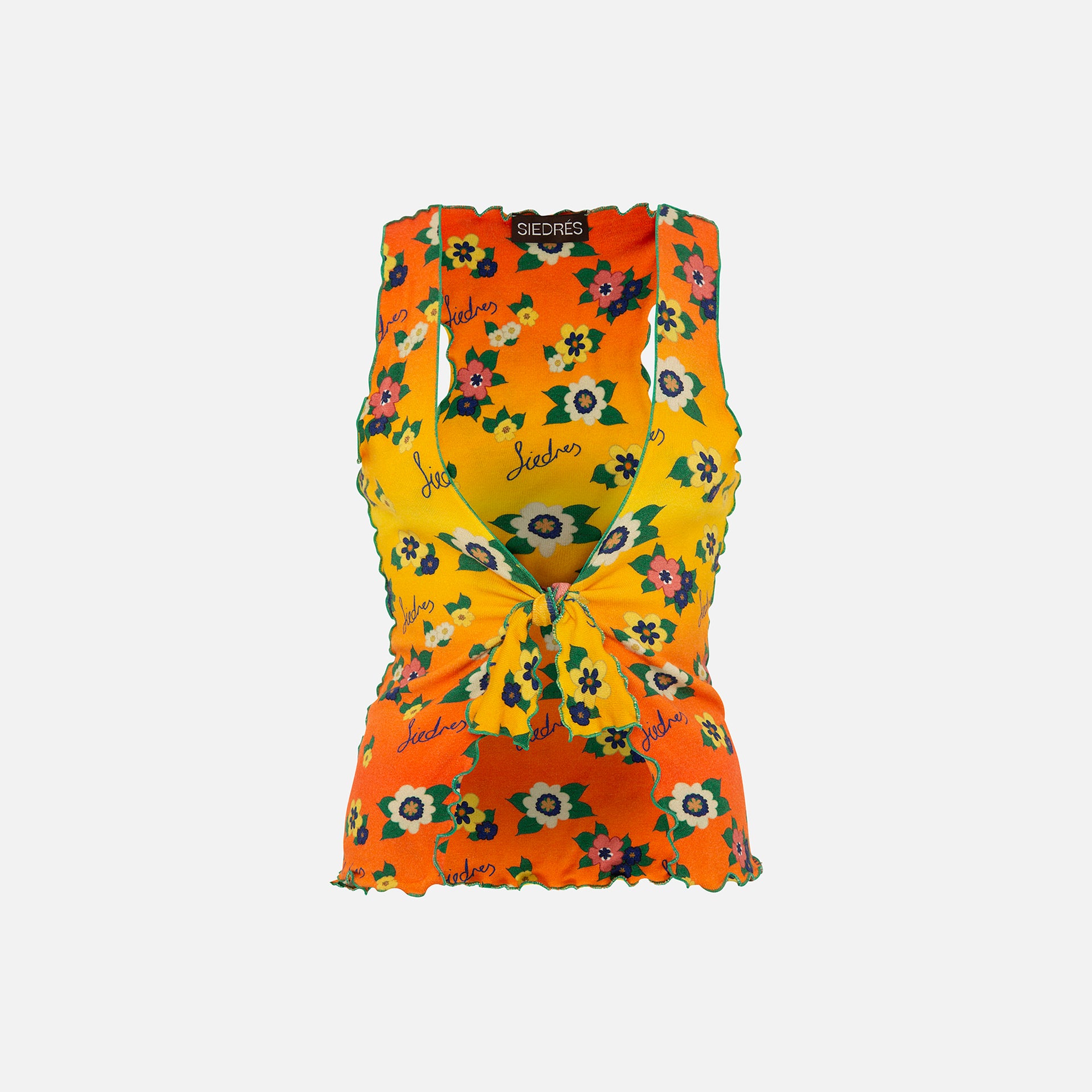 Siedrés Ella Knit Tank Top - Floral