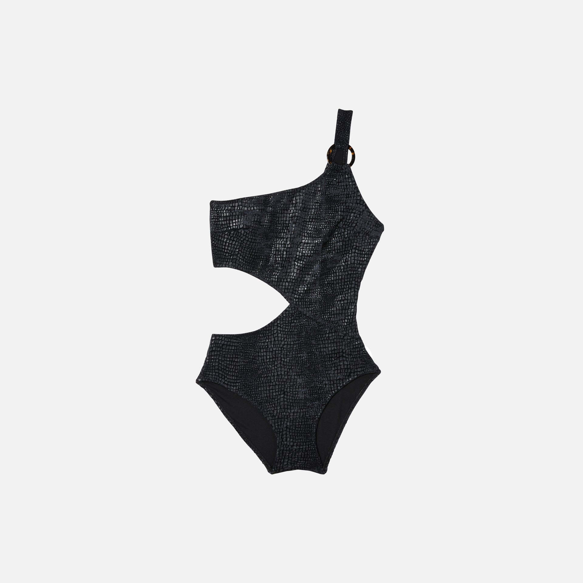 Solid & Striped Claudia w/ Ring Blackout - Black