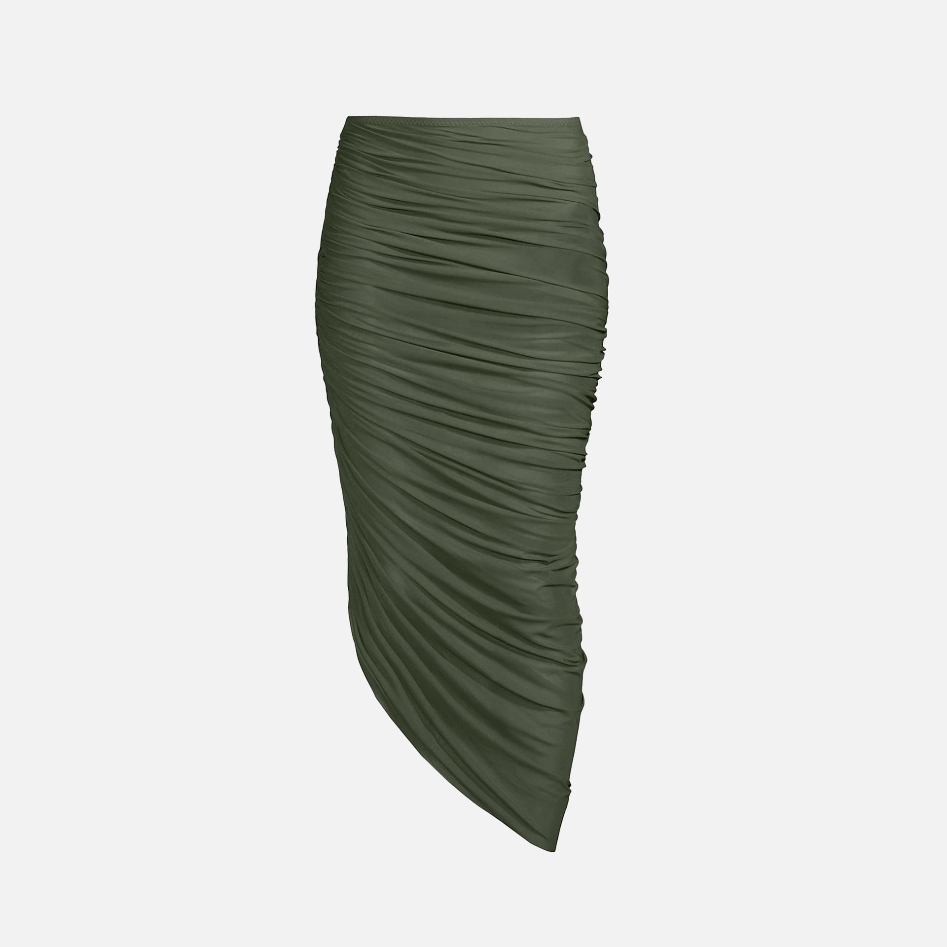 Norma Kamali Diana Skirt - Celadon