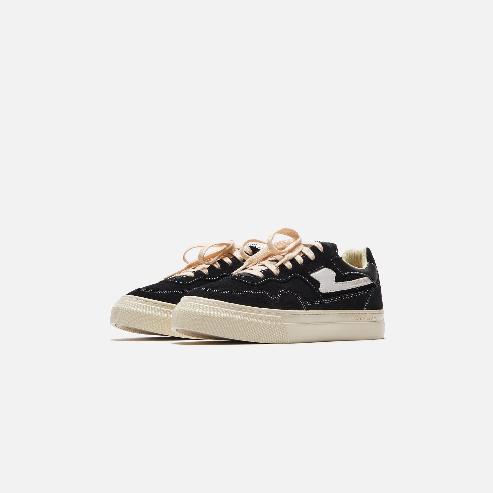 Stepney Workers Club Pearl S-Strike Suede - Black / White