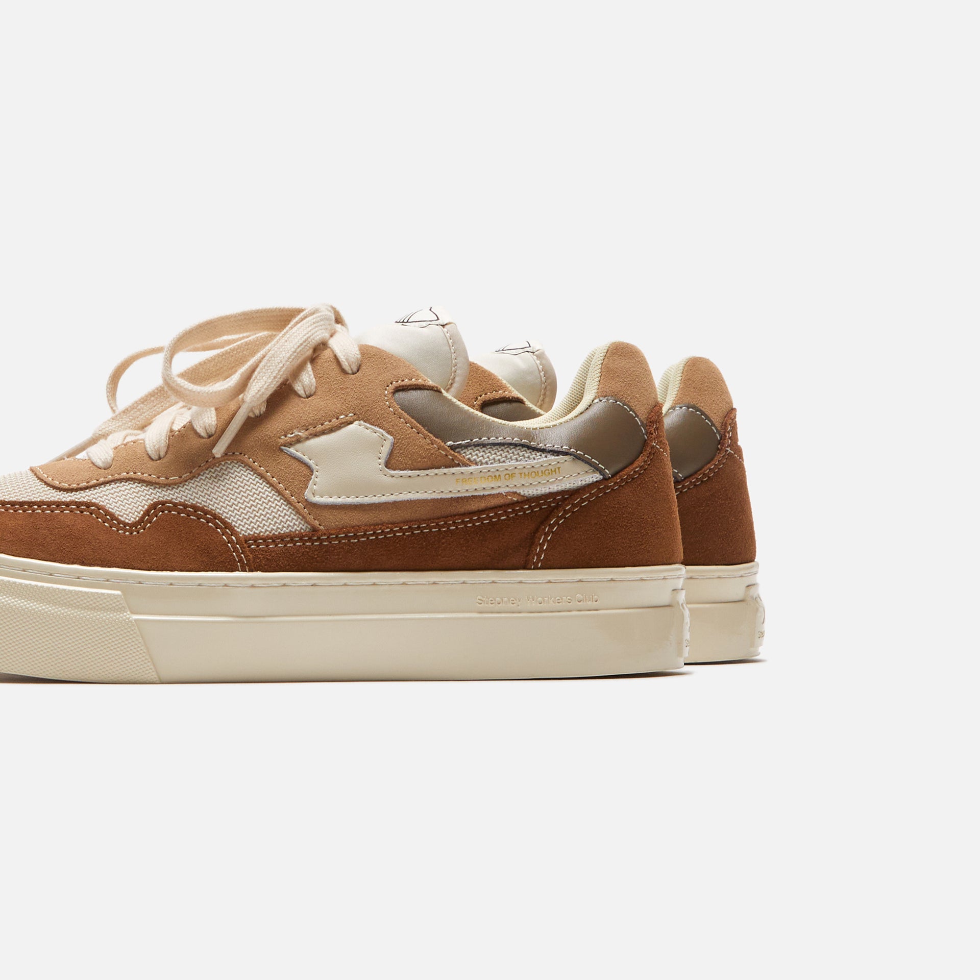 Stepney Workers Club Pearl S-Strike Suede - Mix Bark