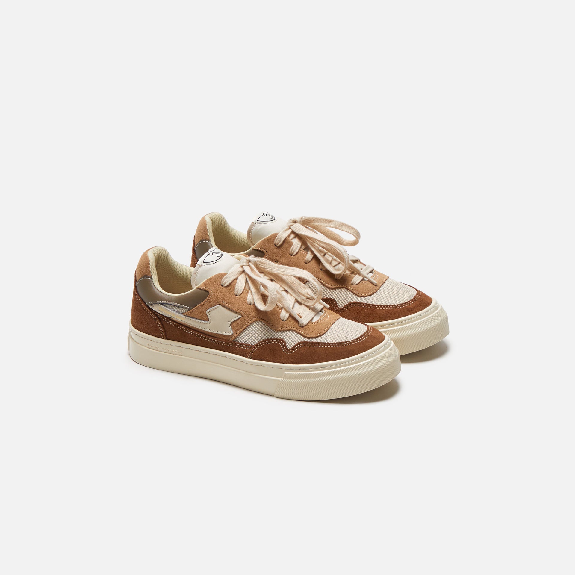 Stepney Workers Club Pearl S-Strike Suede - Mix Bark