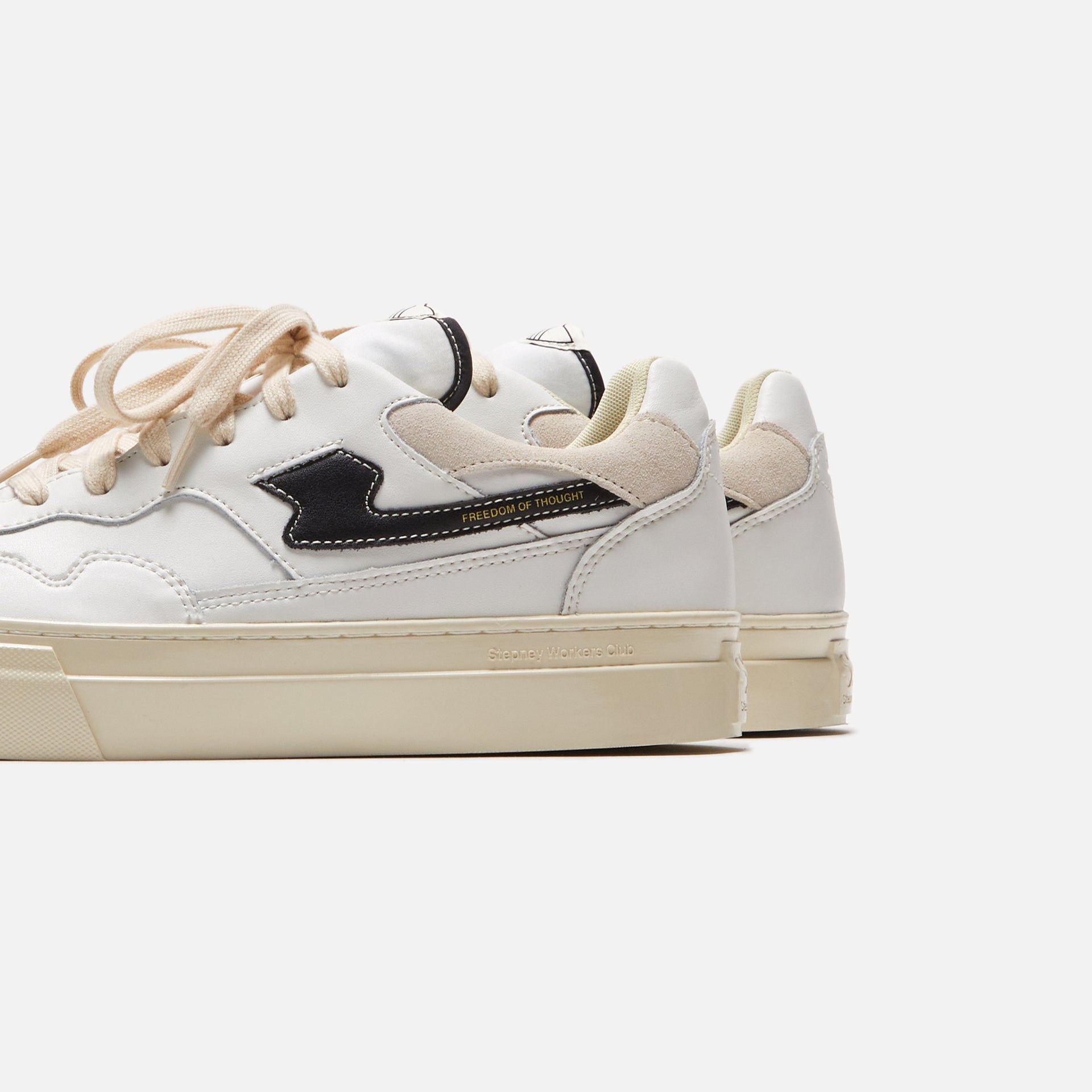 Stepney Workers Club Pearl Pearl S-Strike Leather - White / Black