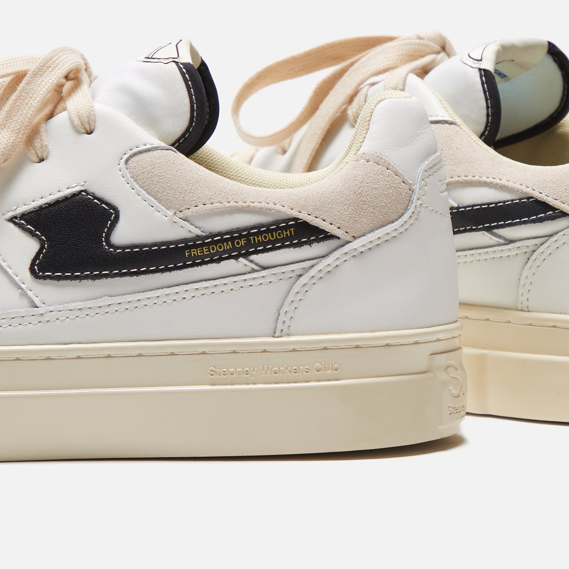 Stepney Workers Club Pearl Pearl S-Strike Leather - White / Black