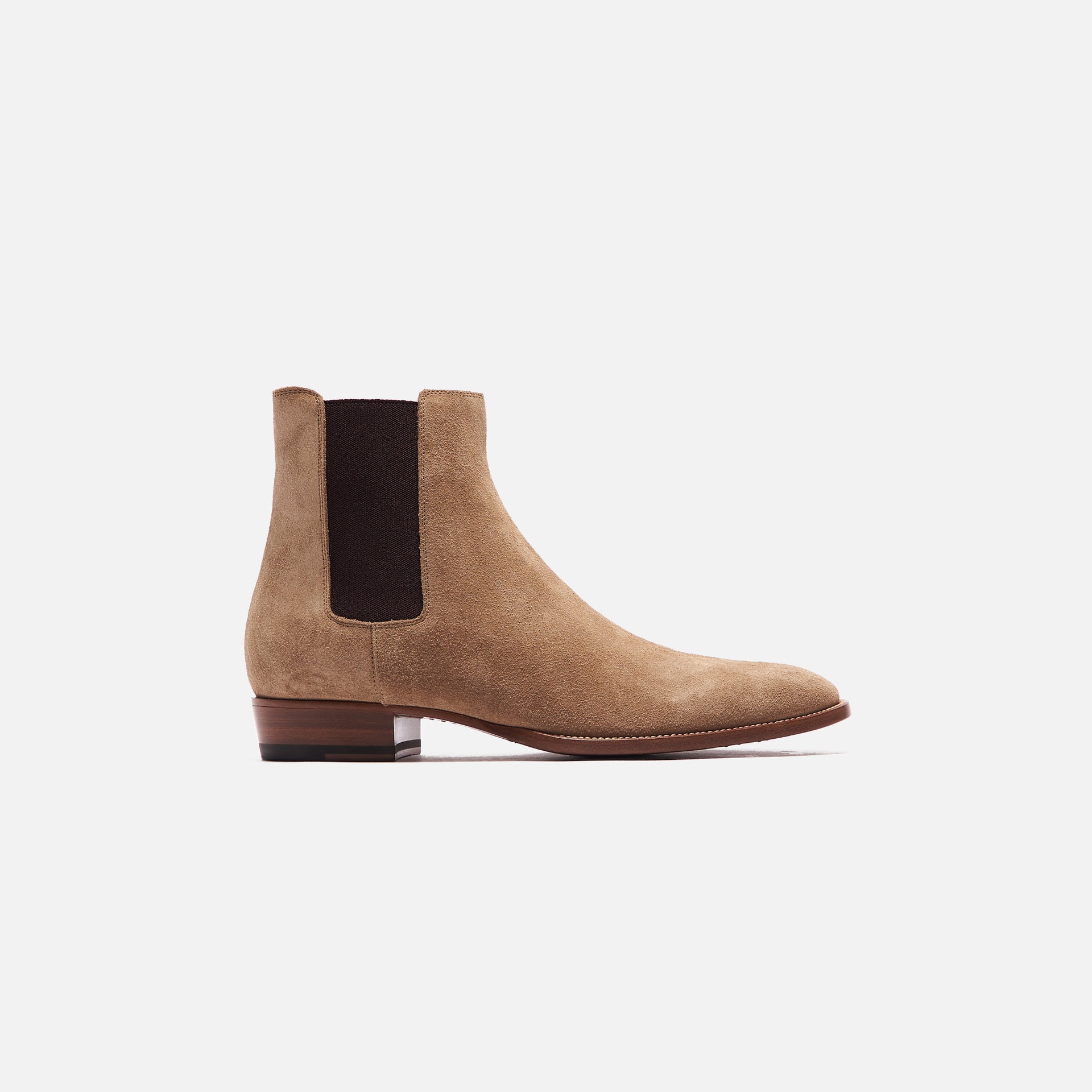 Saint Laurent Mid-heel Chelsea Boot - New Sigaro