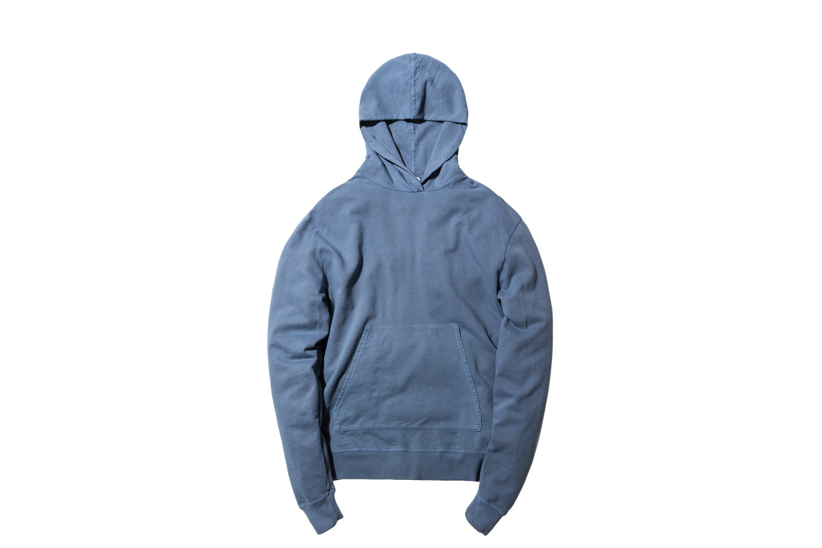 John Elliott Oversized Cropped Hoody - Washed Navy