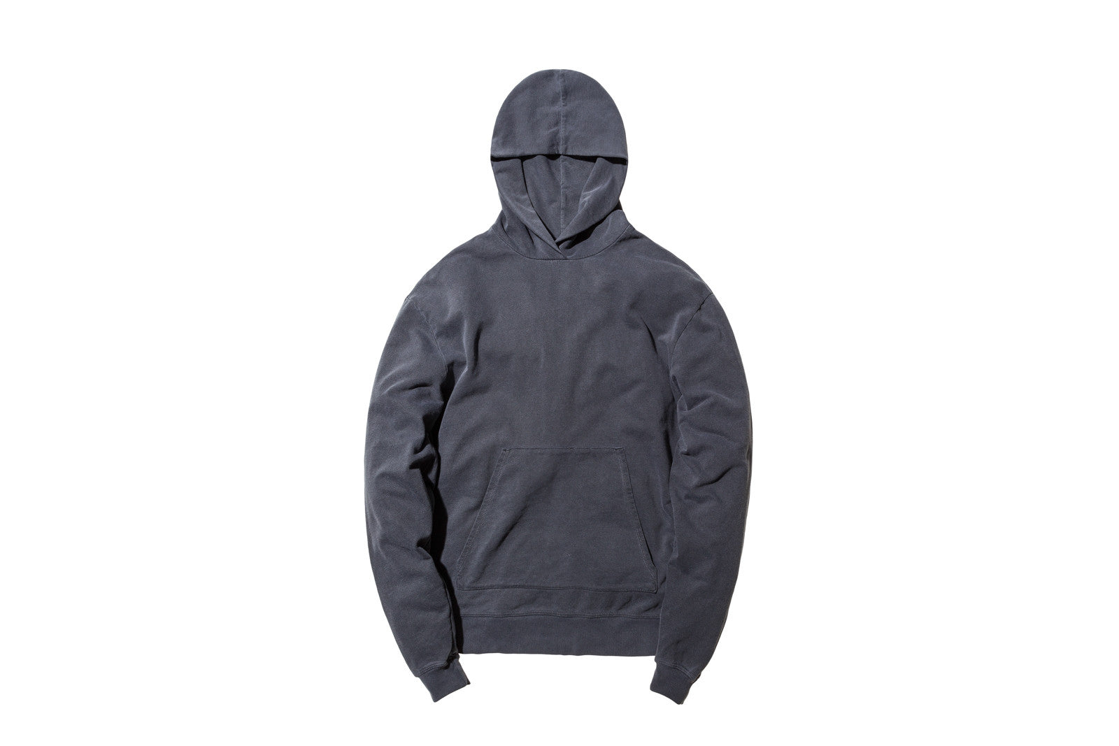 John Elliott Oversized Cropped Hoody - Washed Black