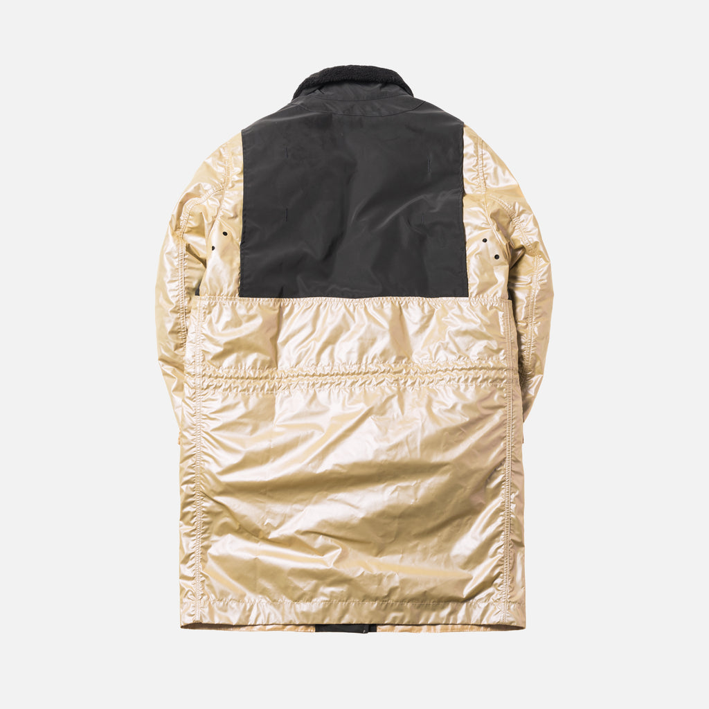 Stone island outlet gold jacket