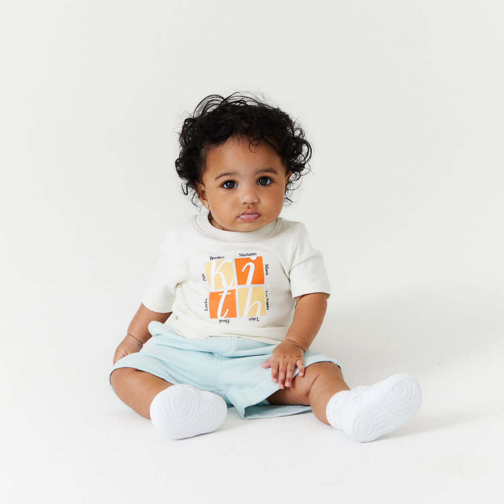 Kith Kids & MLB for New York Yankees Tee Sandrift