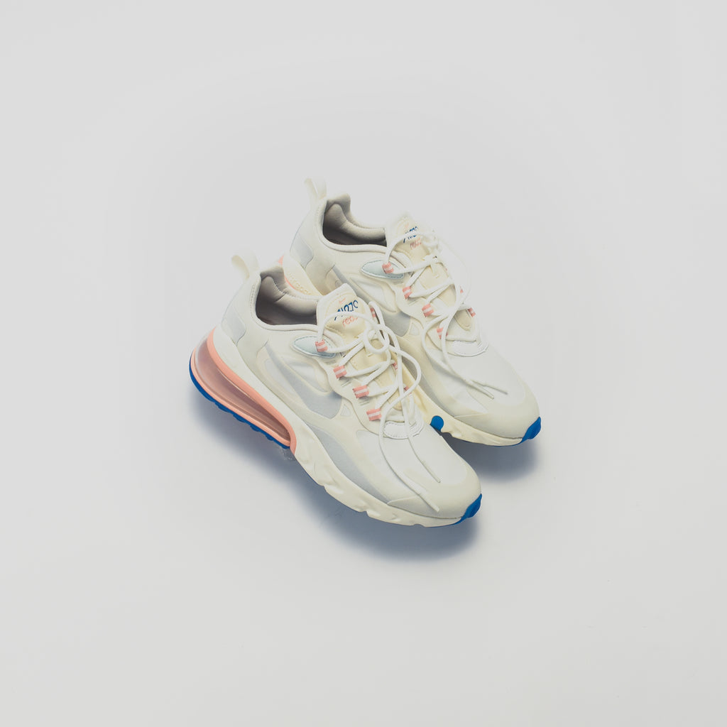 Nike WMNS Air Max 270 React - Summit White / Ghost Aqua / Phantom â Kith