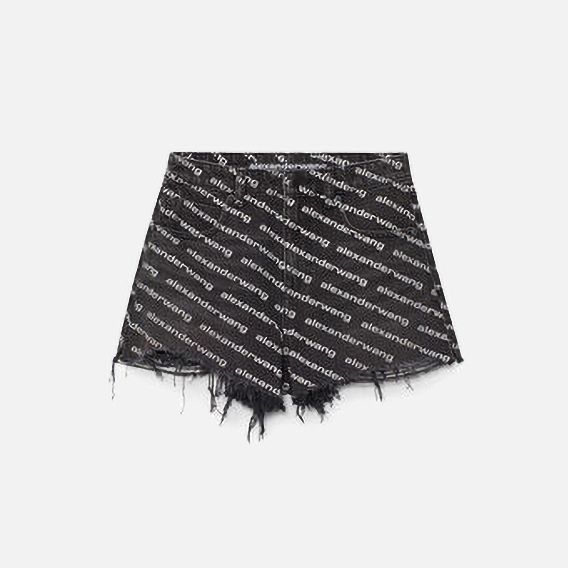 Alexander Wang Logo Bite Short - Grey Aged