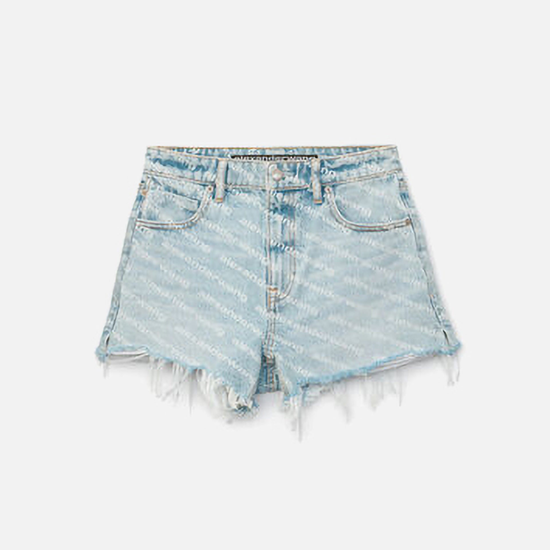 T by Alexander Wang Logo Bite Short - Pebble Beach