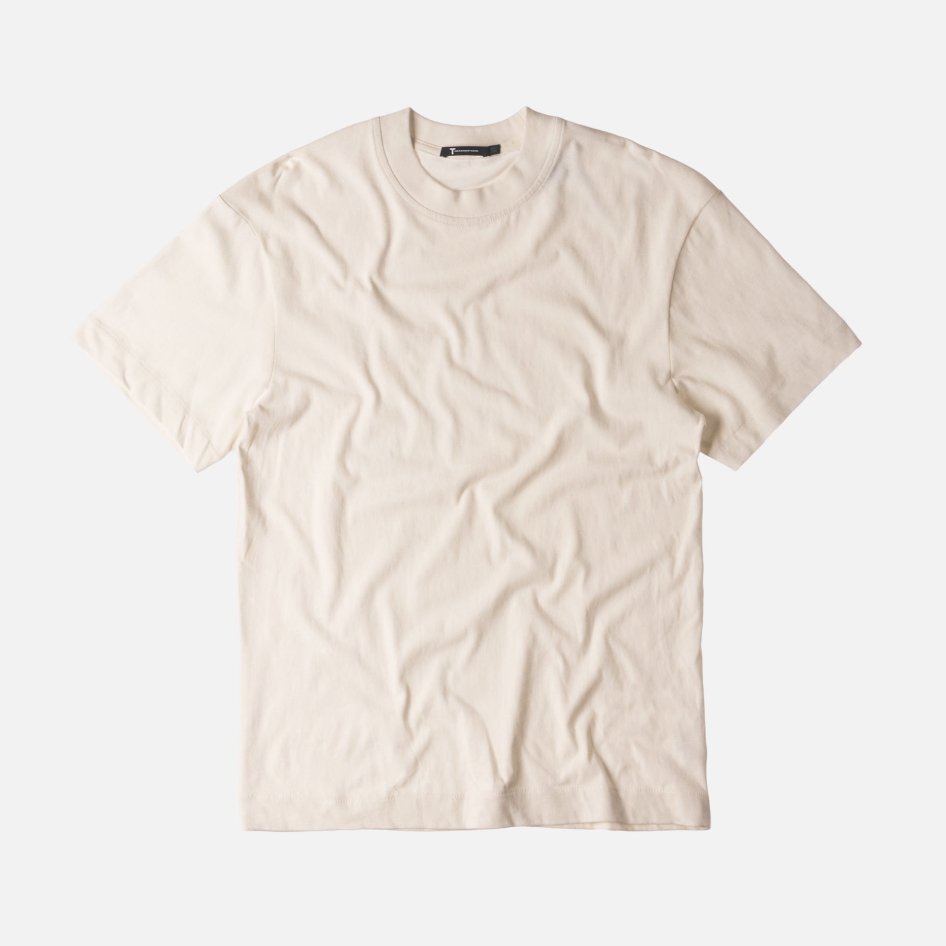 T by Alexander Oversized Short Sleeve Tee - Salt