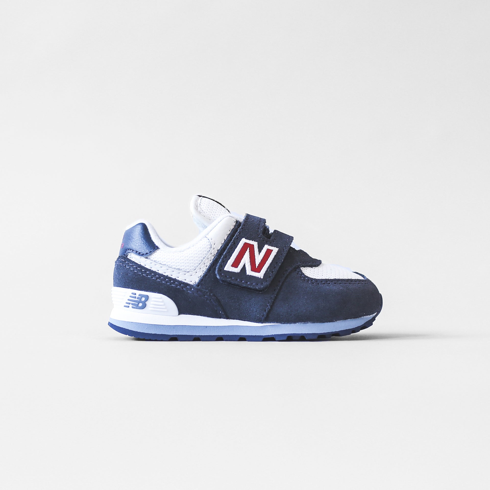 New Balance Kids IV574CN - Navy / Red