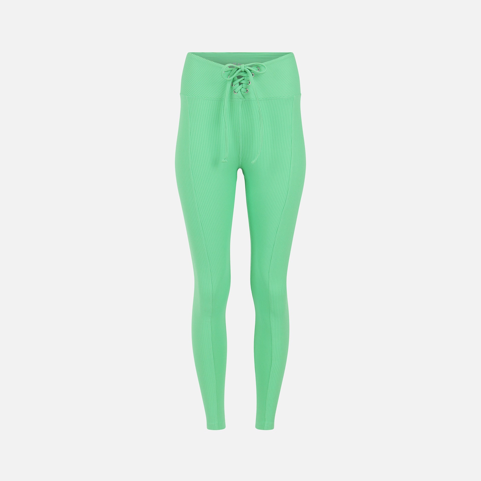 Year of Ours Ribbed Football Legging - Green Watermelon