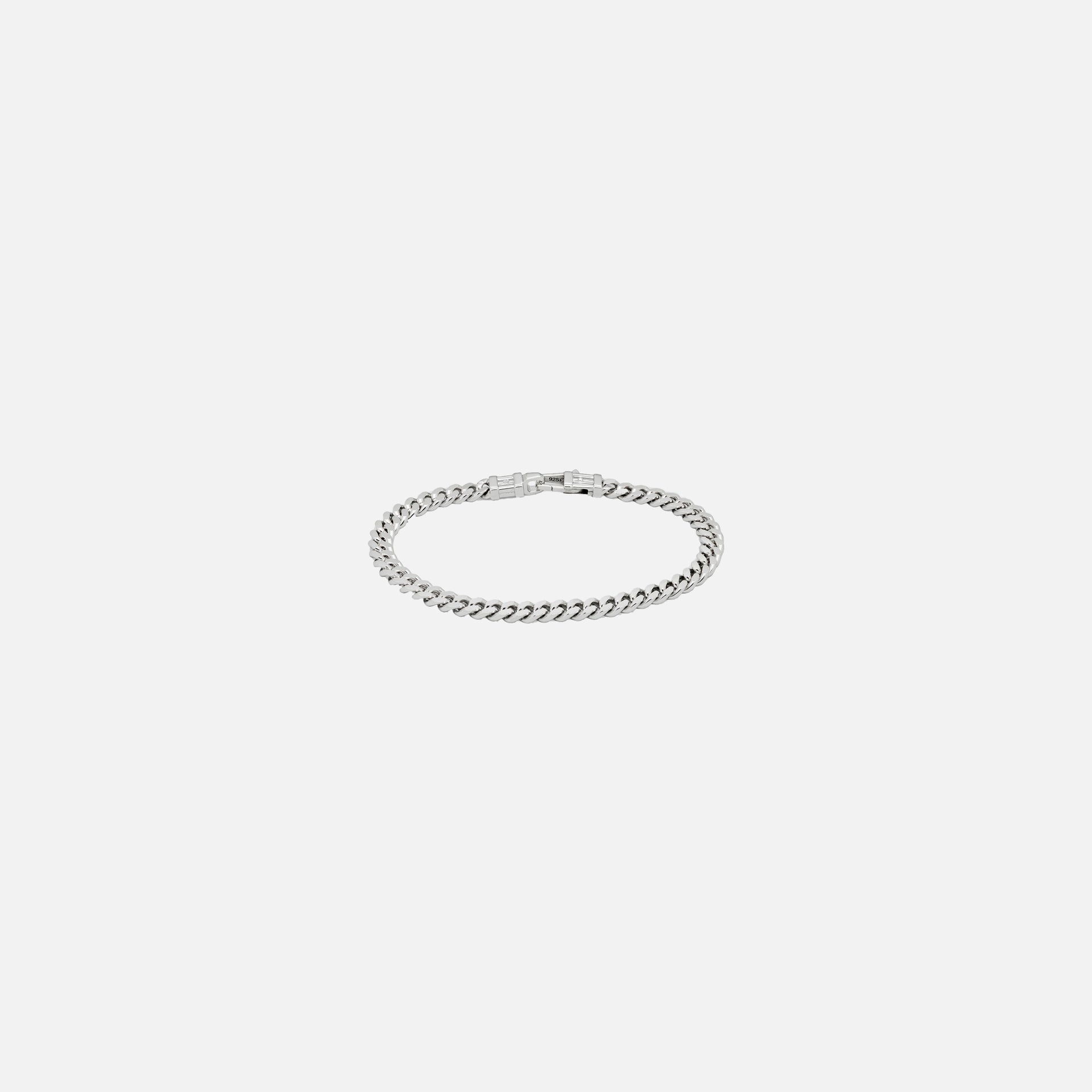 Tom Wood Curb Bracelet - Silver