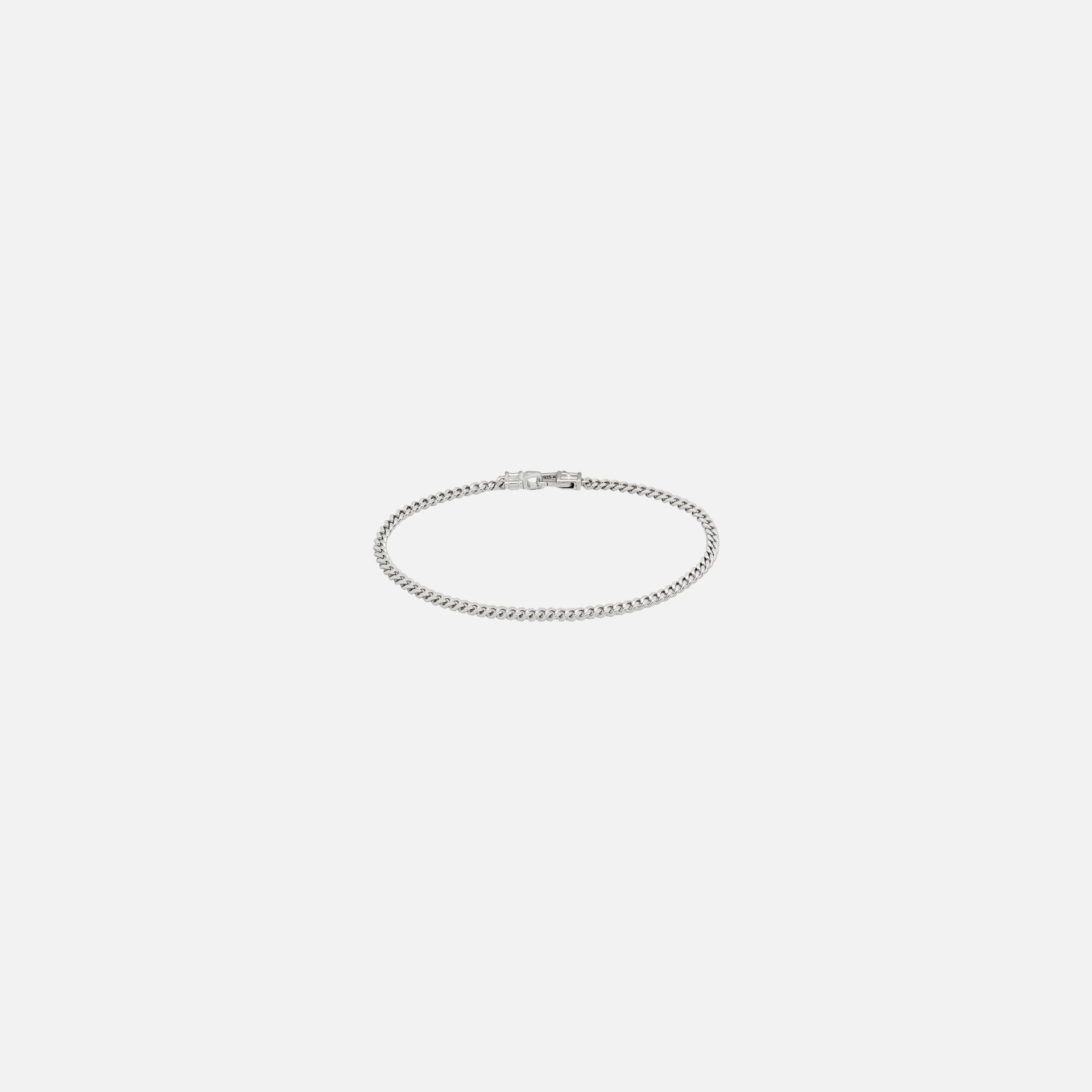 Tom Wood Curb Bracelet - Silver