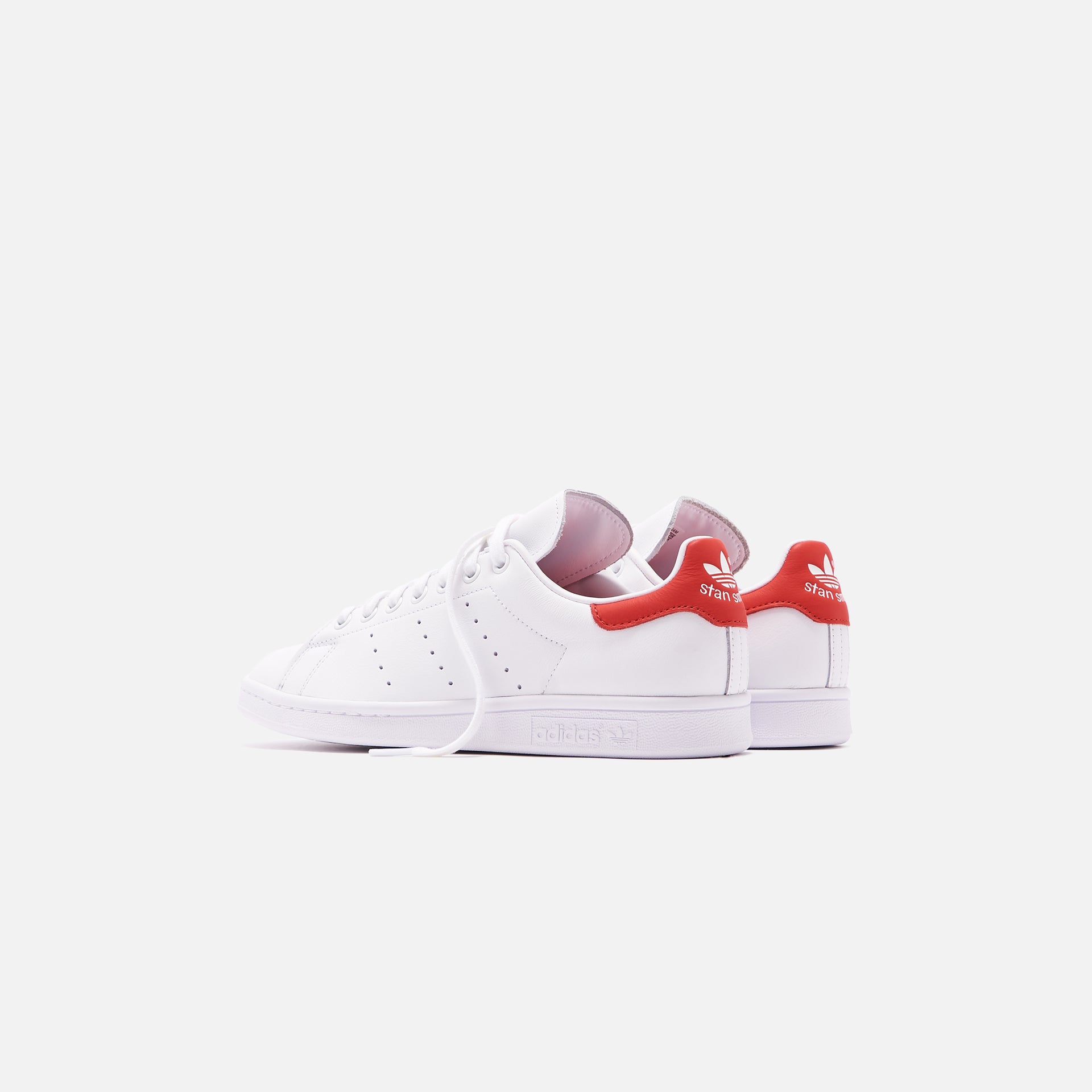 adidas Originals Stan Smith - White / Lush Red