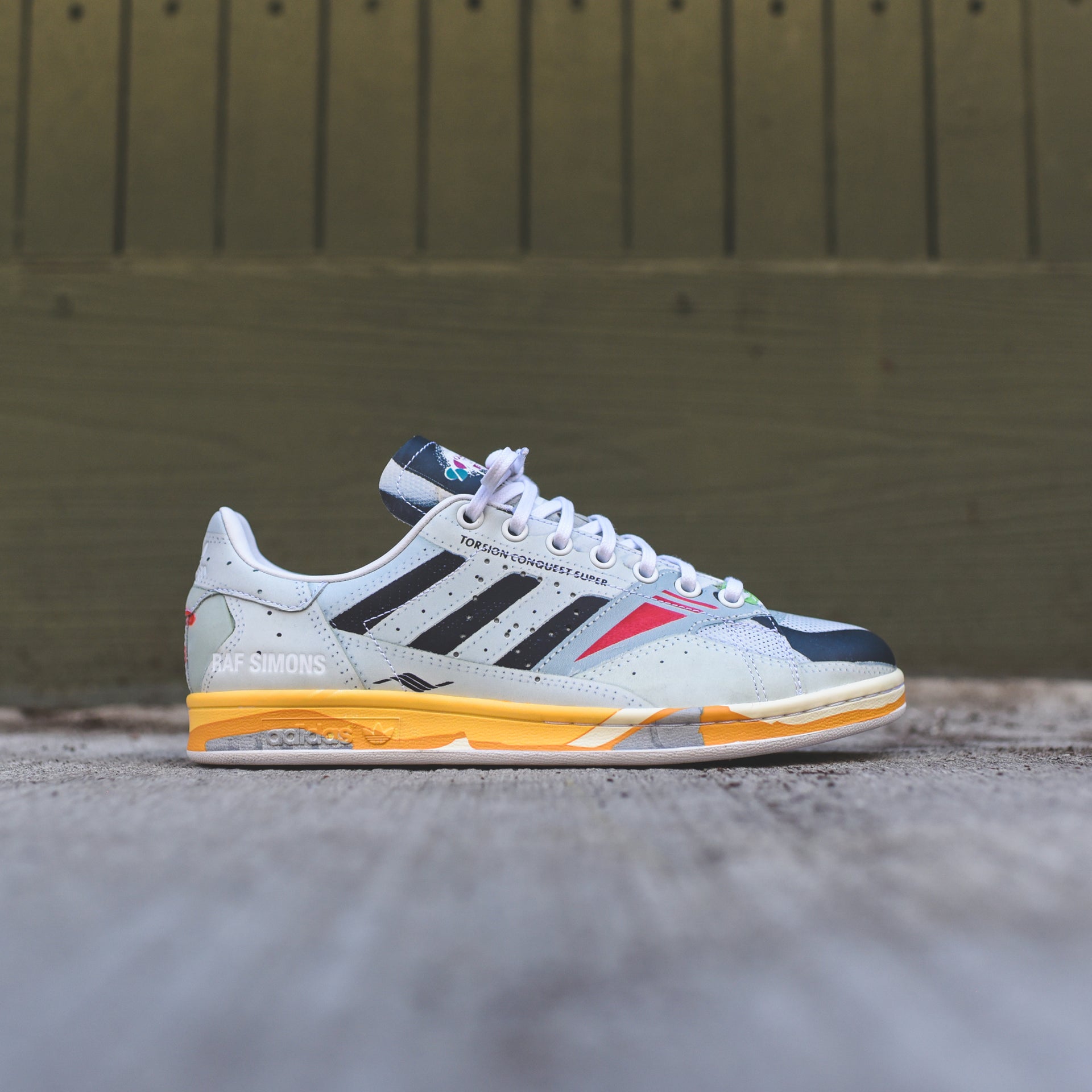 adidas by Raf Simons Torsion Stan Smith - Cloud White / Core Black / Light Grey