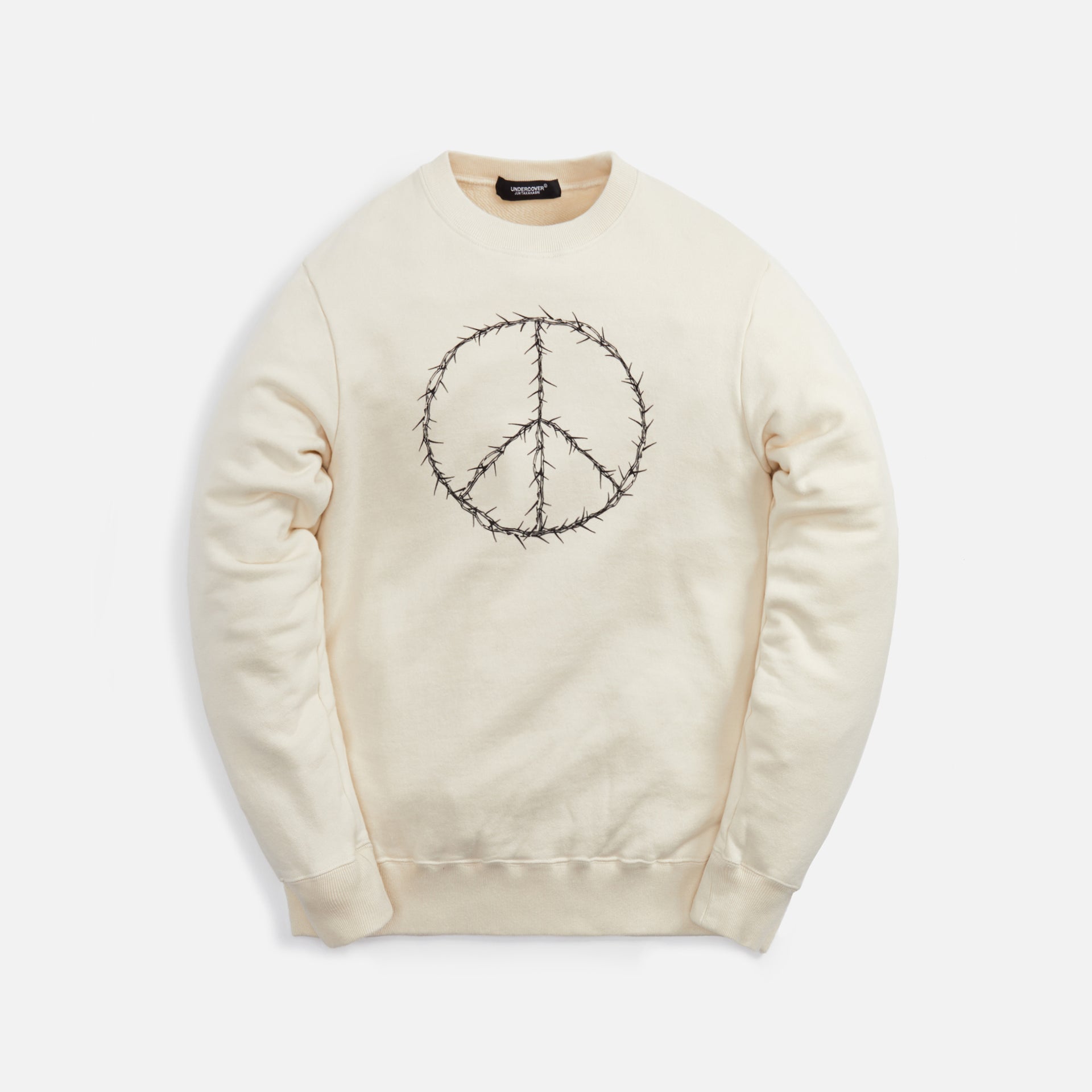 Undercover Peace Crewneck - Ivory