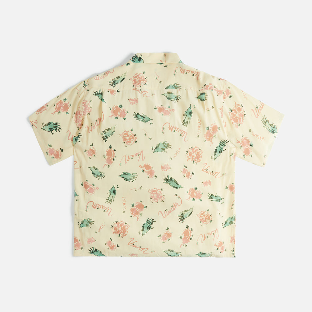 Visvim Wallis Shirt Sunnybird - Yellow – Kith