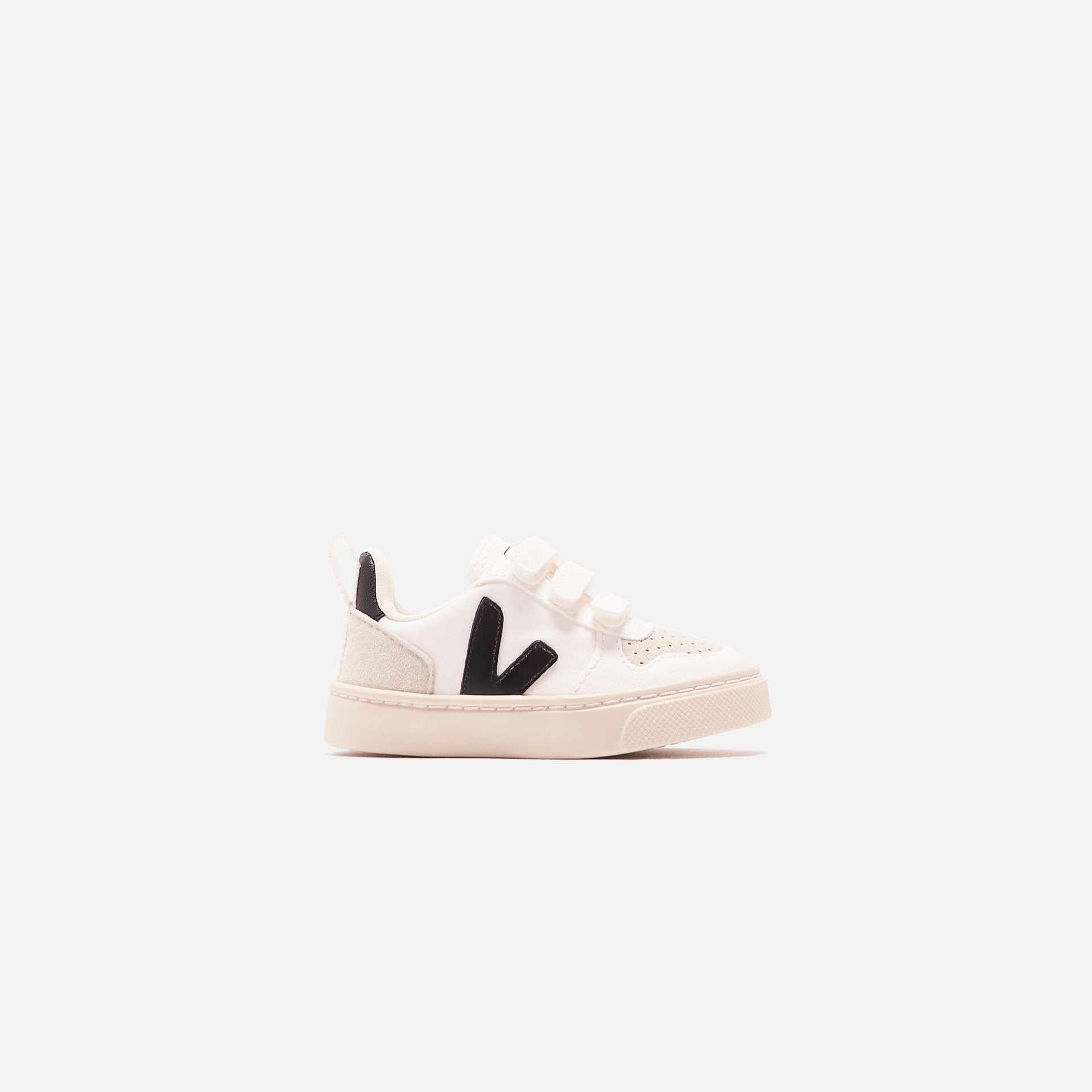 Veja Kids V10 Velcro - White / Black