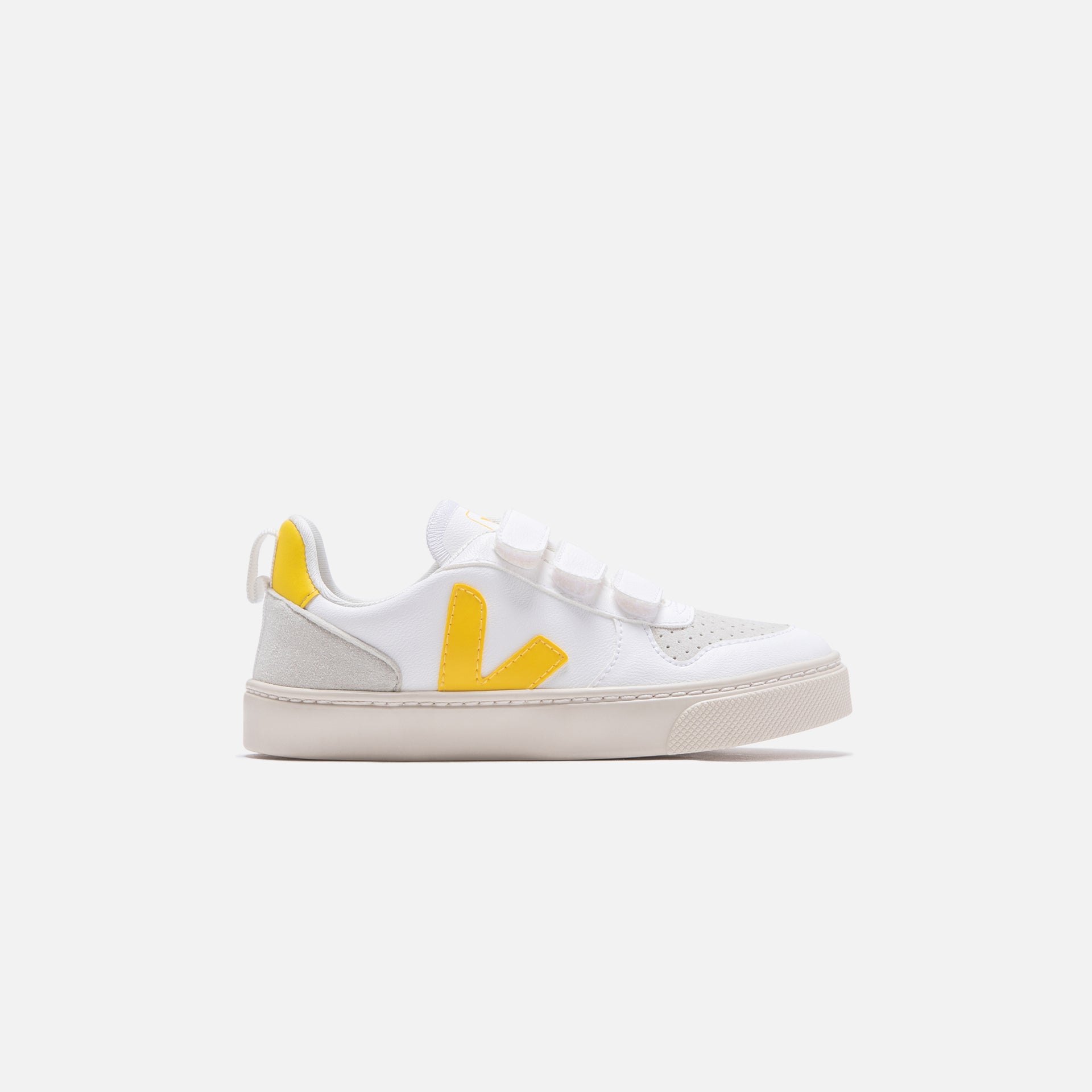 Veja Pre-School Small V-10 Velcro - White Tonic