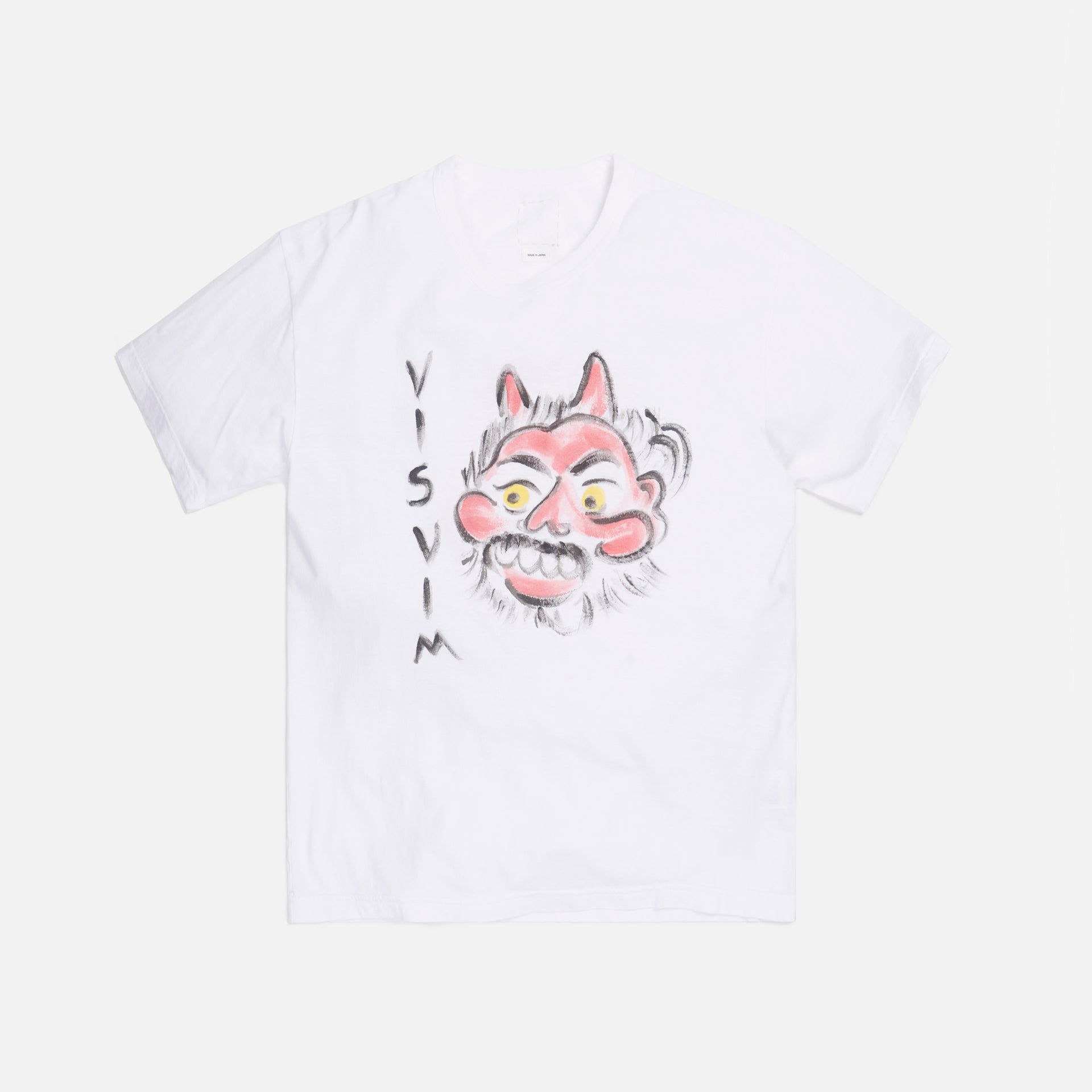 Visvim Jumbo Tee Aka-Oni - White