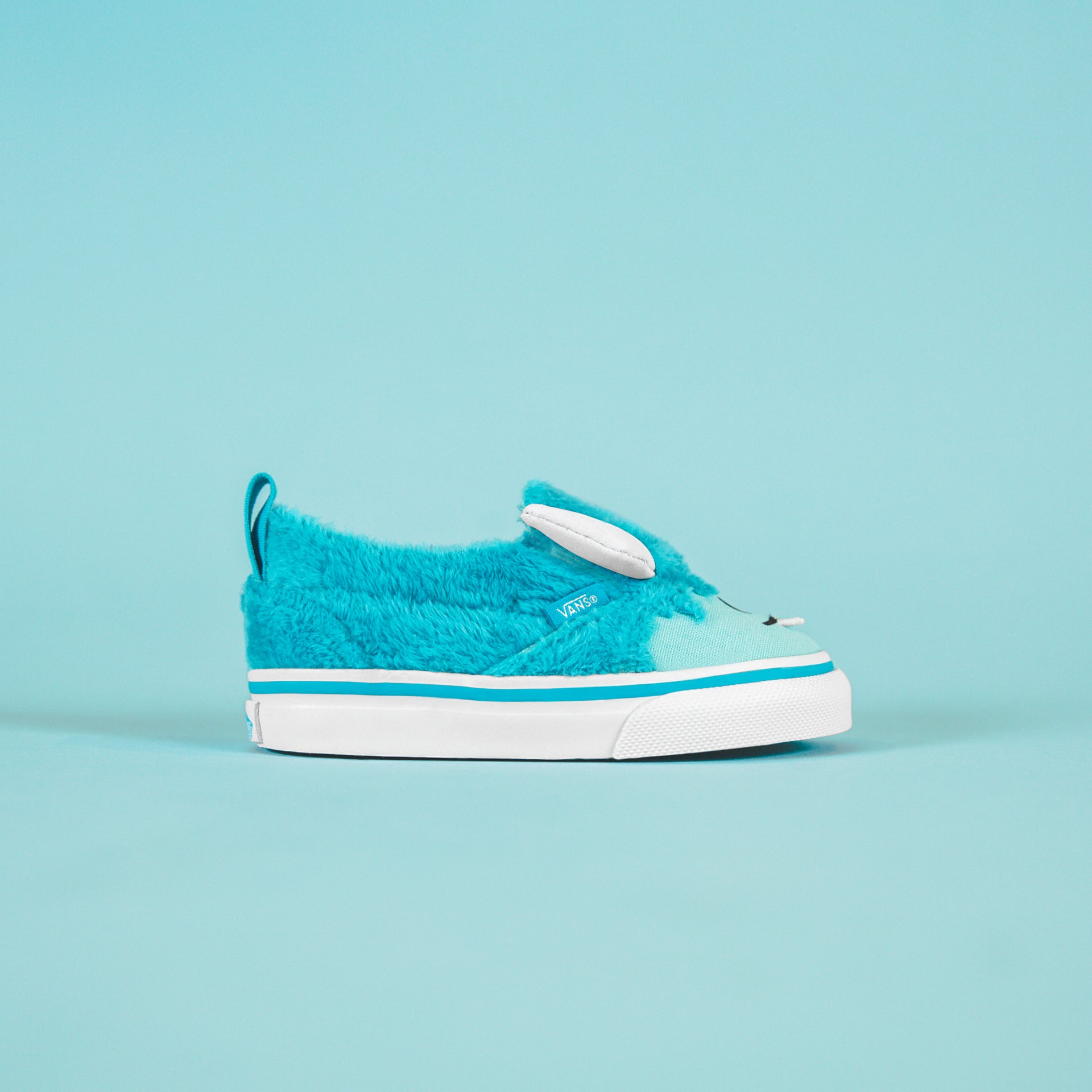 Vans Toddler Slip-On V Little Monsters - Scuba Blue / Blue Tint