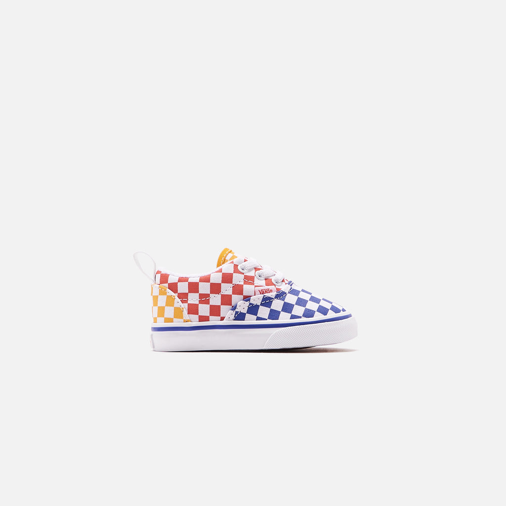 Vans Toddler Era Tri Checkerboard Multi True White Kith
