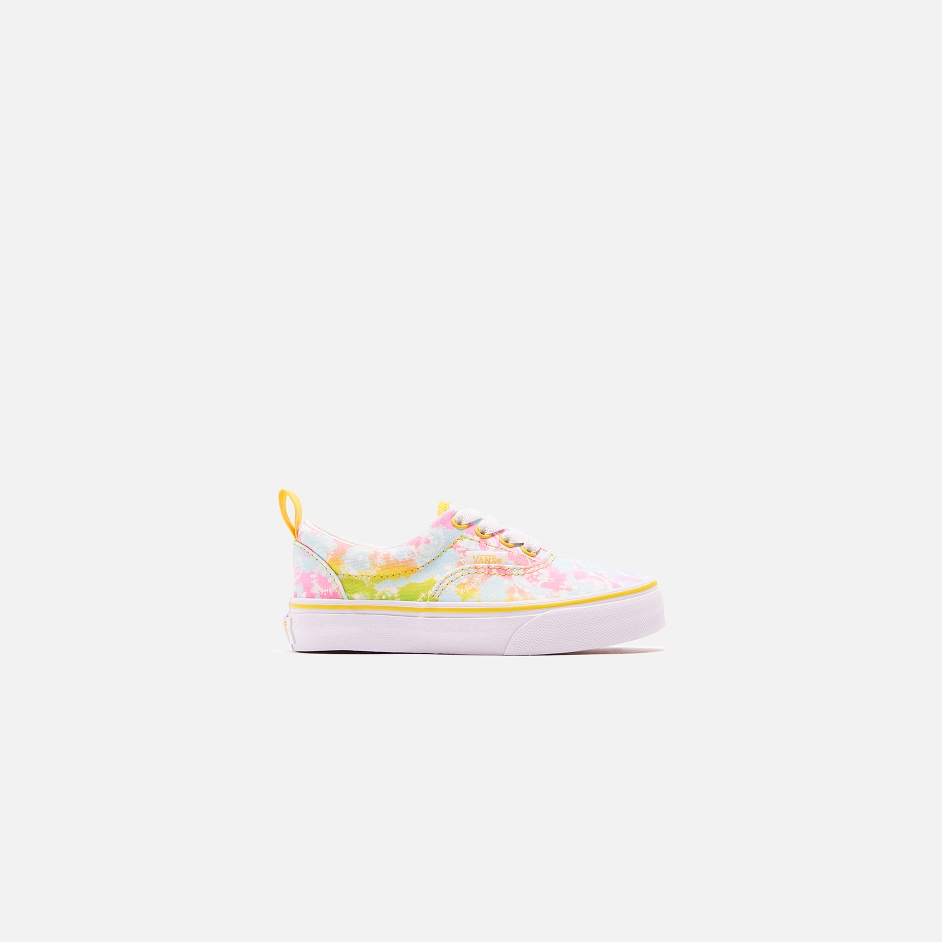 Vans Pre-School Tie Dye Era Elastic Lace - Skull / Cyber Yellow