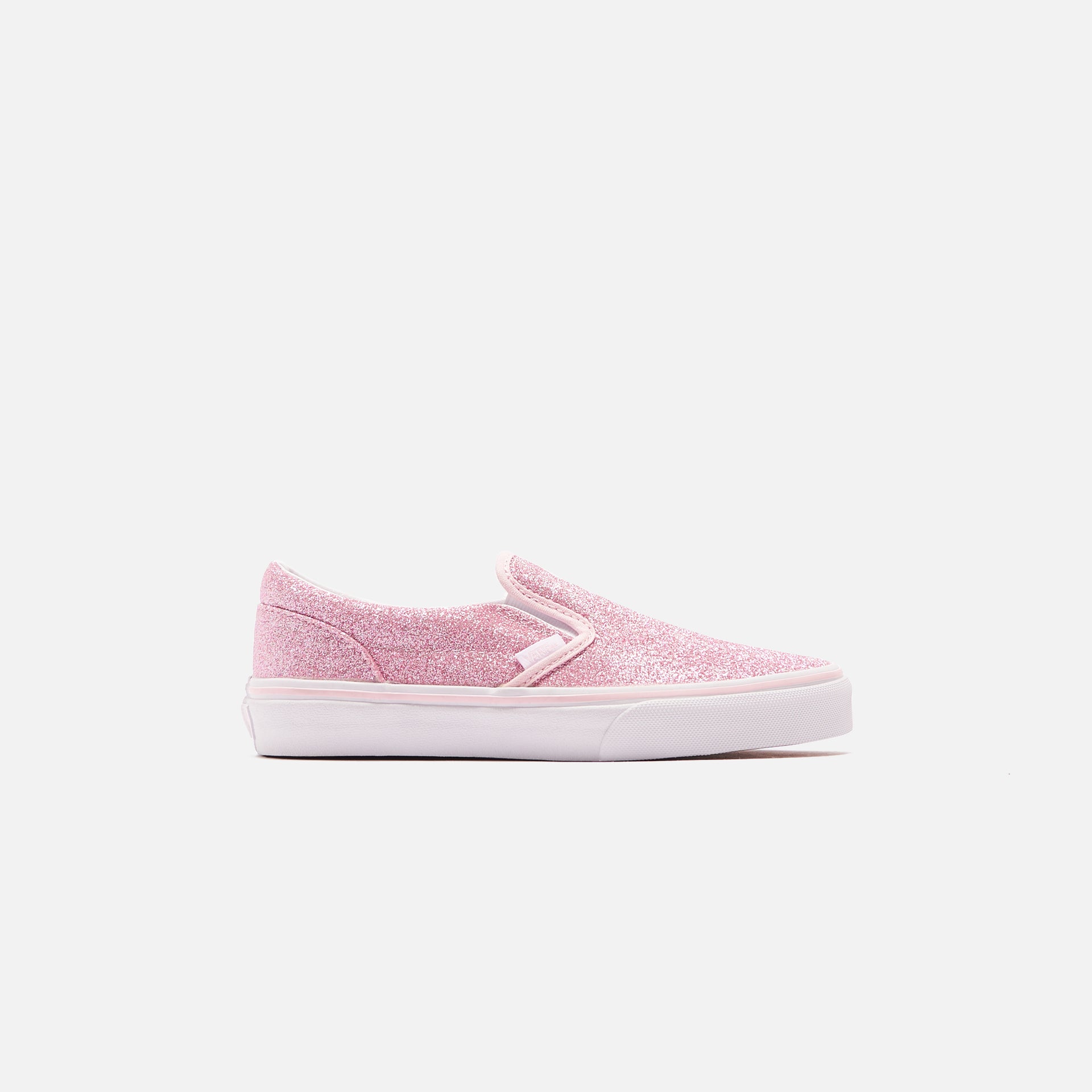 Vans Kids Classic Slip-On - Glitter Blushing Bride / True White