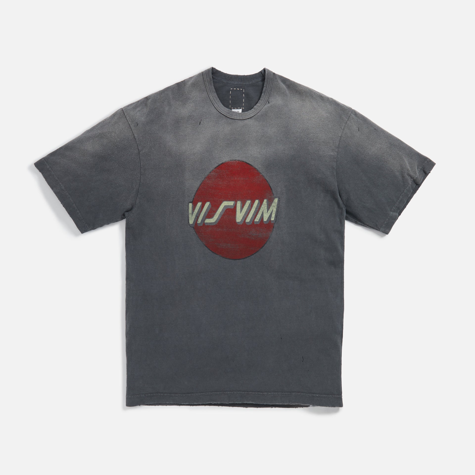 Visvim Jumbo Crash Tee - Grey