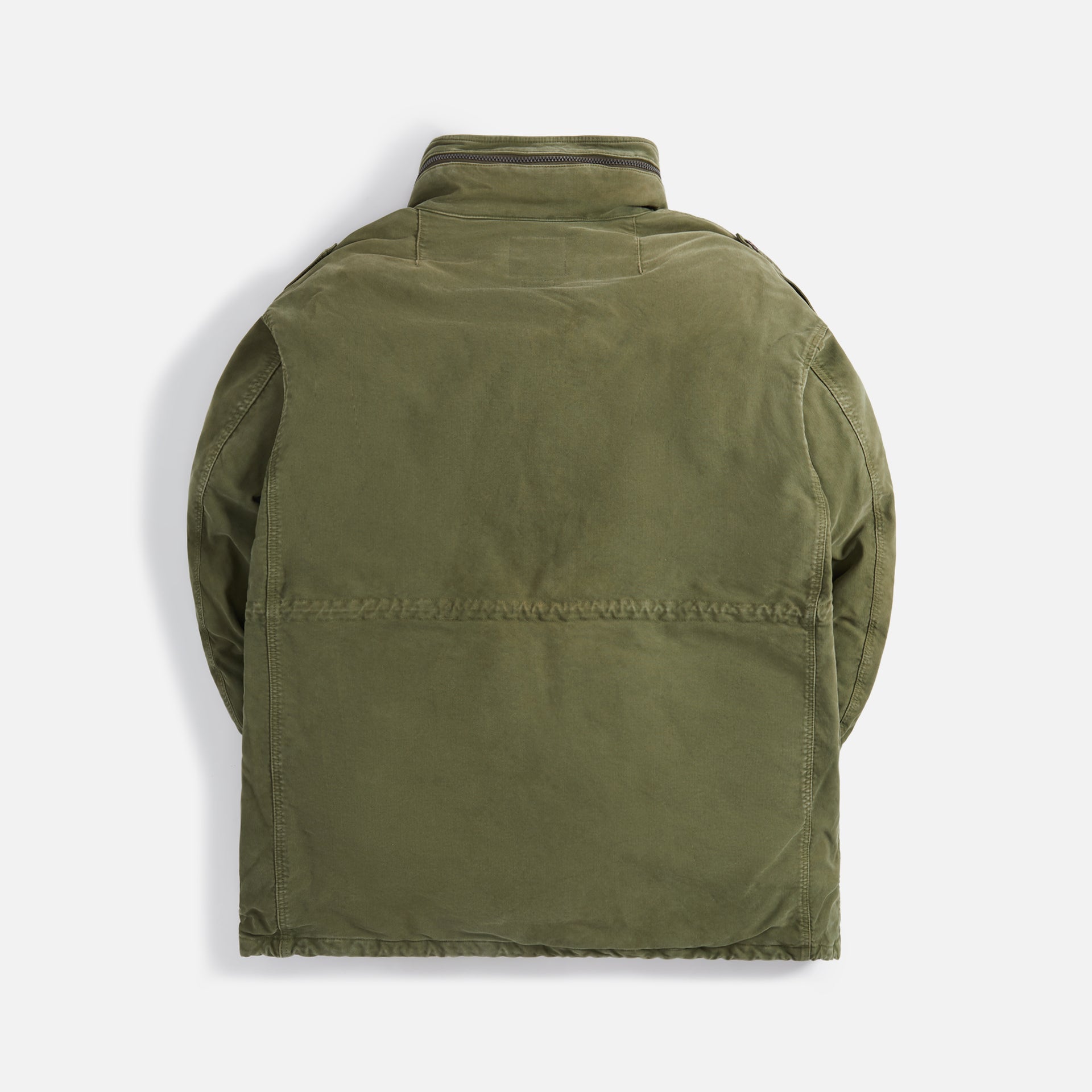 Visvim Bickle G Cords Parka Coat - Green