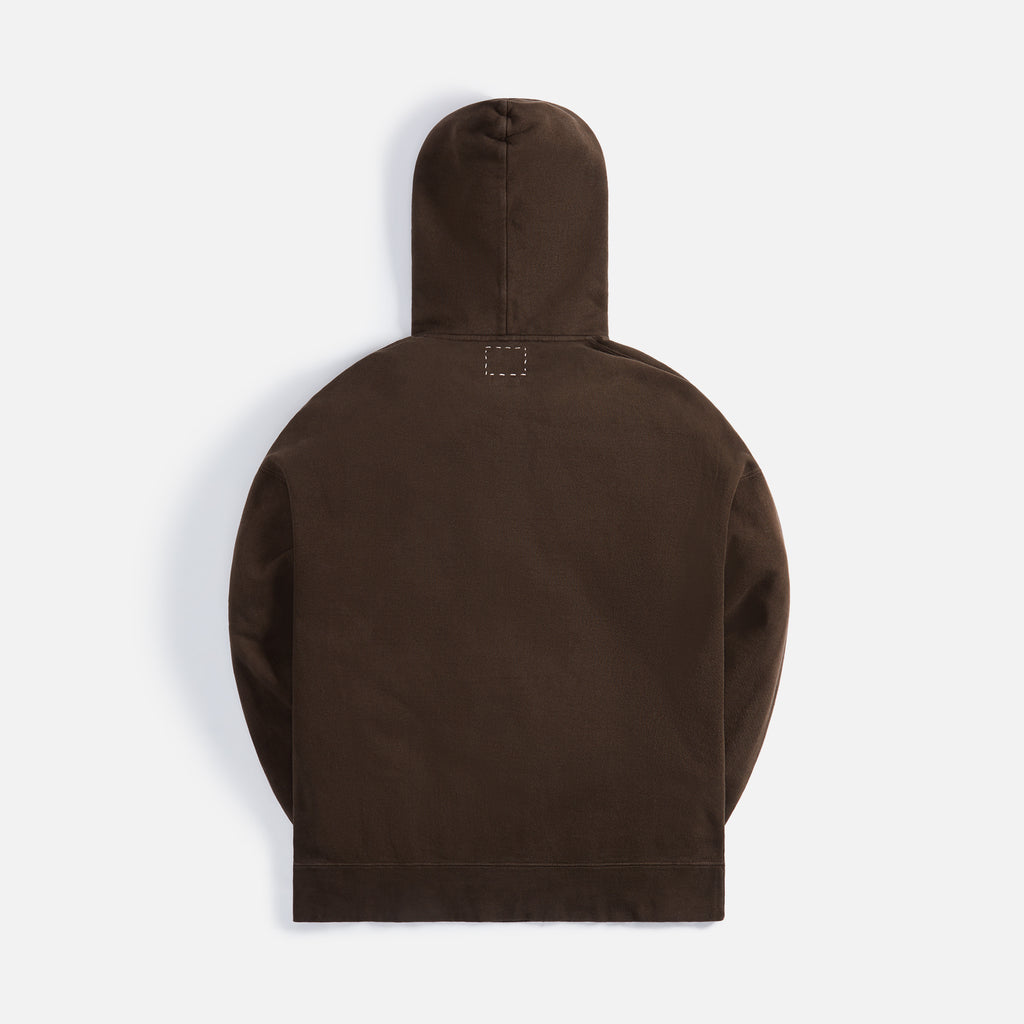 Visvim Jumbo SB Hoodie P.O. N.D. - Dark Mud – Kith