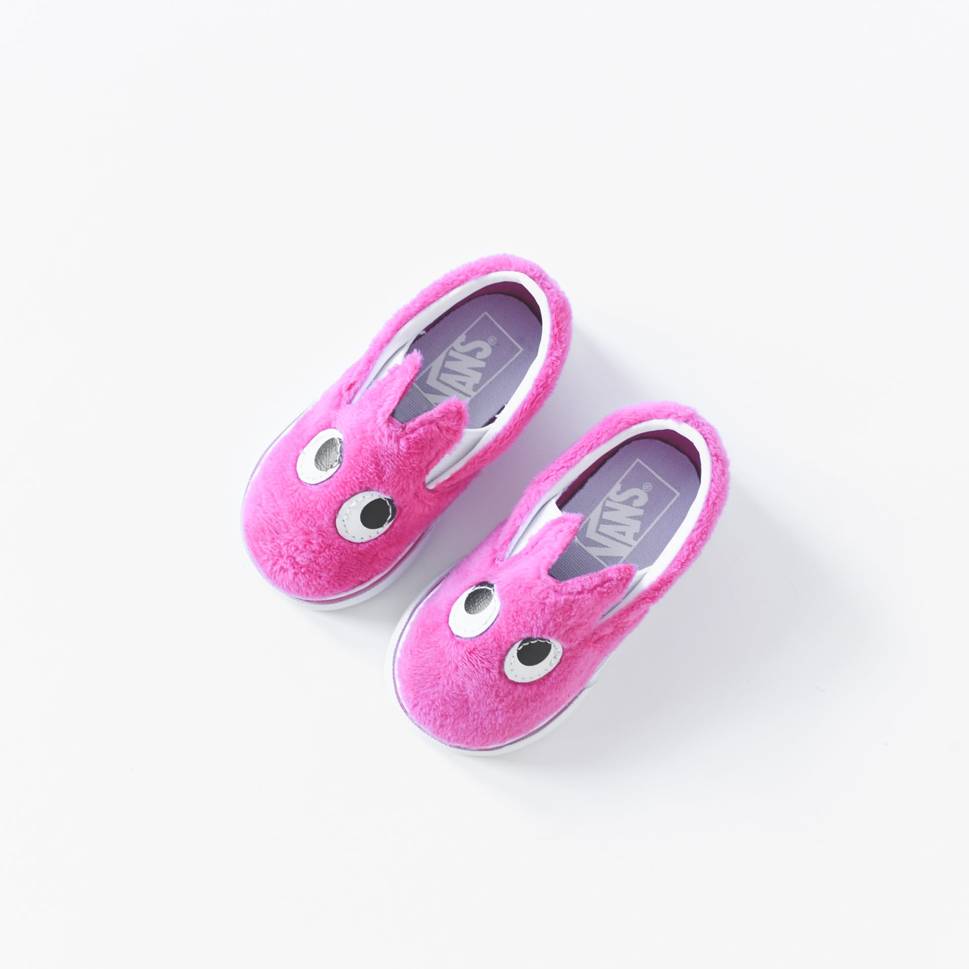 Vans Toddler Slip-On Friend - Party Fur Magenta / True White