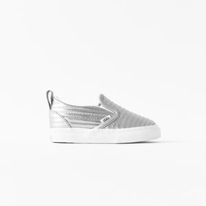 Vans Toddler Slip-On Quilted - Silver